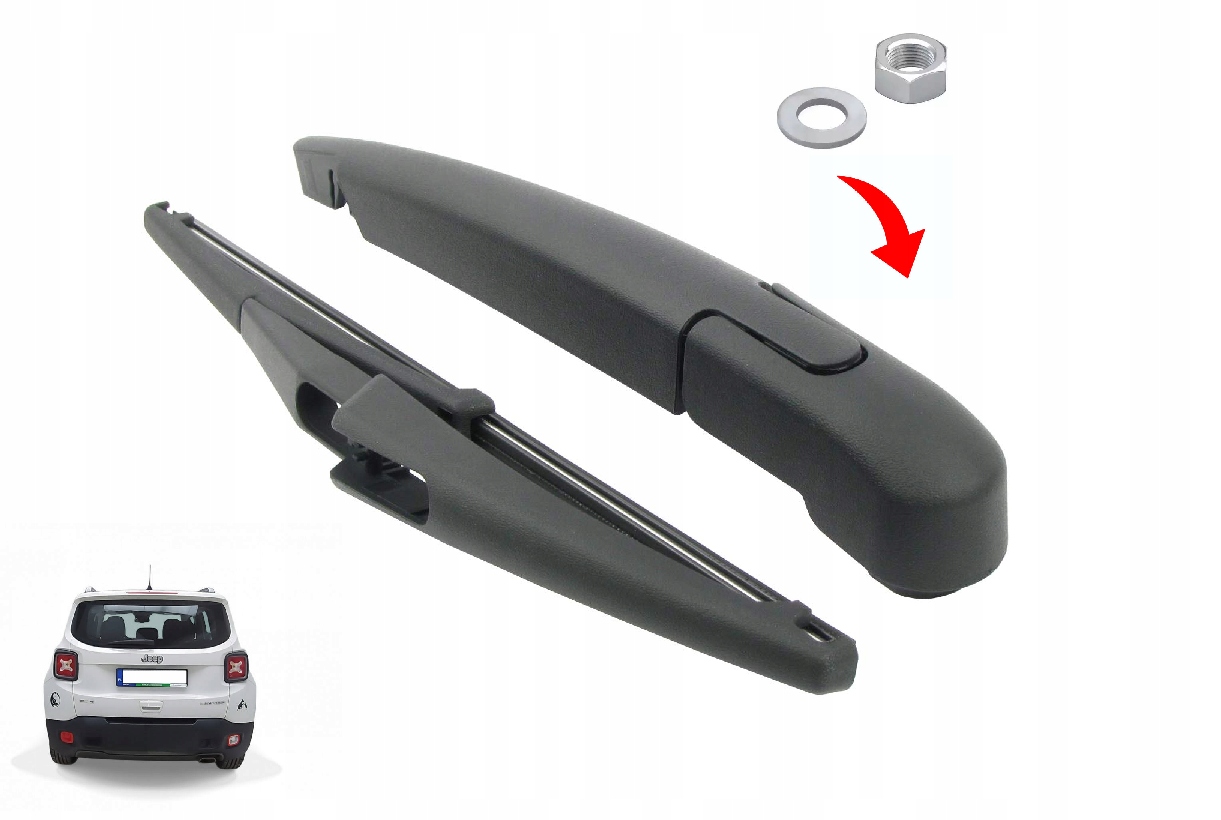 RAMIĘ + WYCIERACZKA NA TYŁ JEEP RENEGADE od 2014-