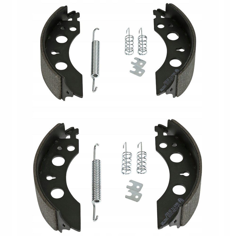 61000 - ГАЛЬМІВНІ КОЛОДКИ НАКЛАДКИ КОЛОДКИ ВІСЬ AL-KO 200X50