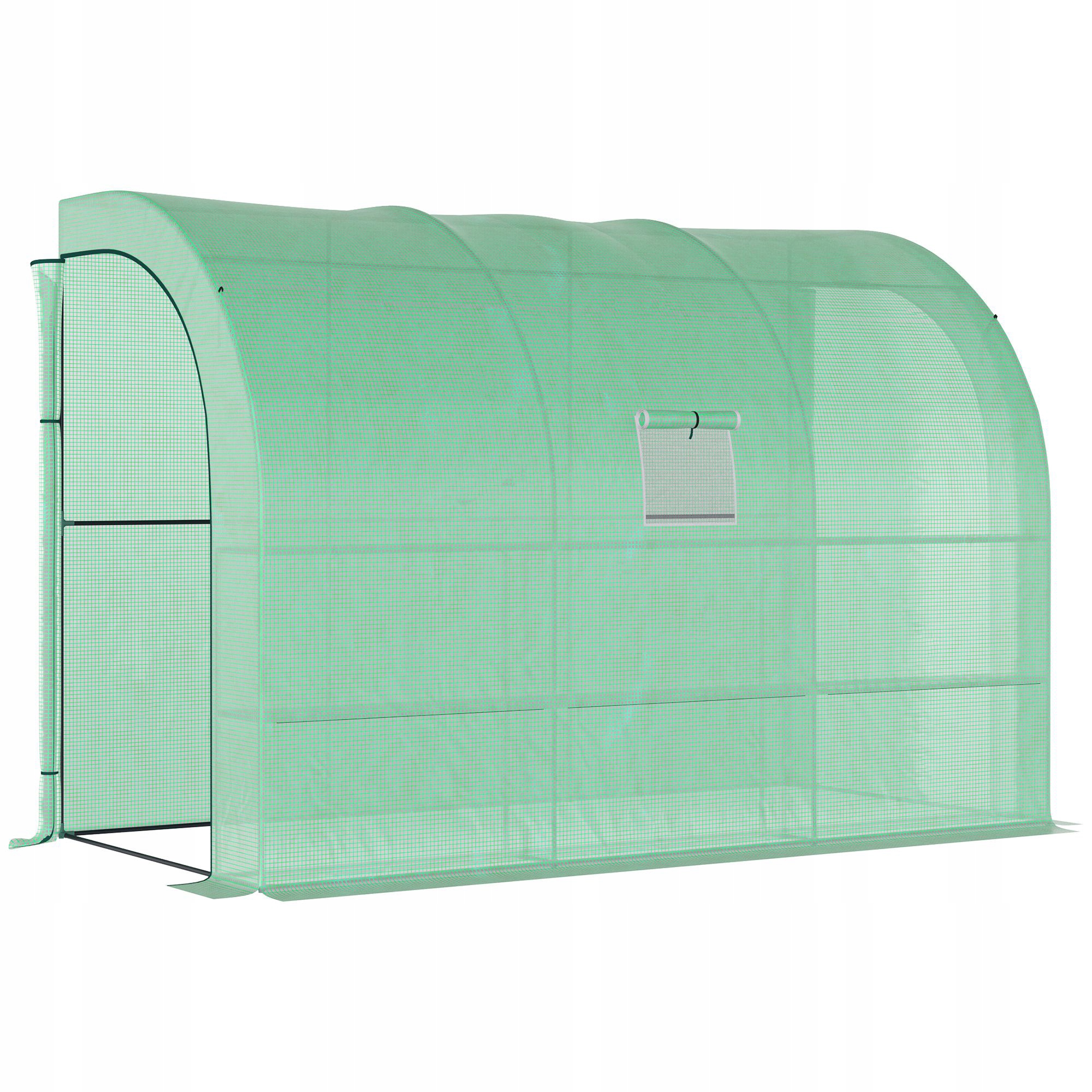 Zelený Zahradní tunel Strong Hrnec 4,5m2 300x150x213cm Pe fólie