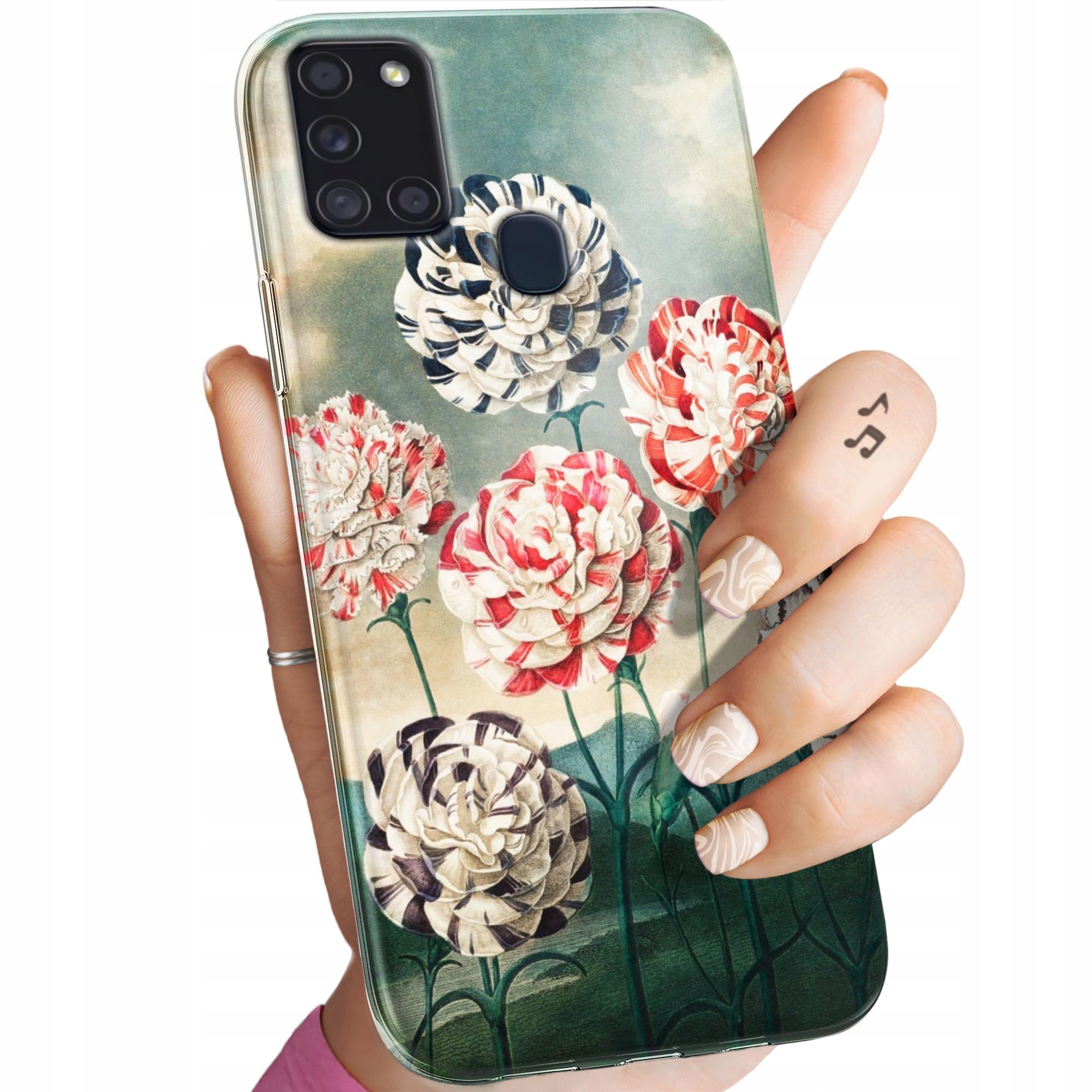 Etui Do Samsung Galaxy A21S Robert Thorton John Rośliny Obrazy Case