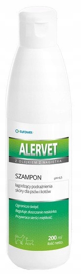 Levně Alervet – šampon zmírňující podráždění 200 Ml