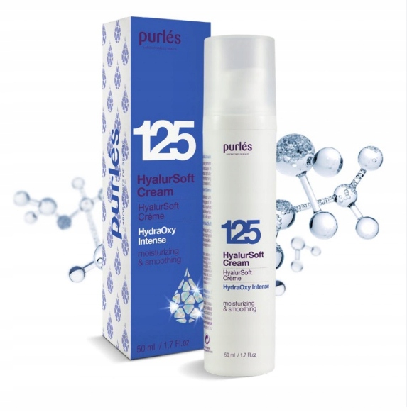 Purles 125 HyalurSoft Cream lekki krem intensywnie nawilżający 50 ml