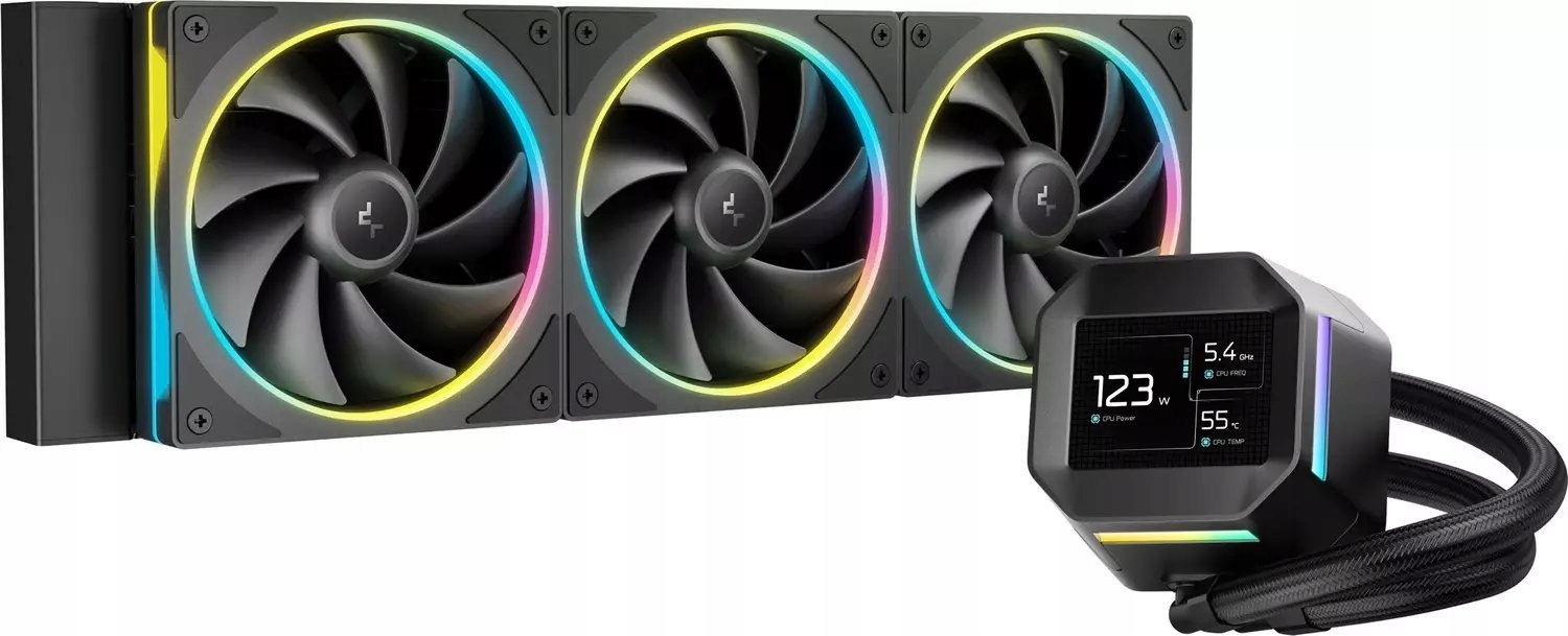 Zestaw chłodzenia płynowego Deepcool LM360 z RGB - cichy i wydajny