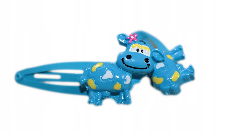 -MARGUT- Spinki pyki wesoła krówka krowa niebieska