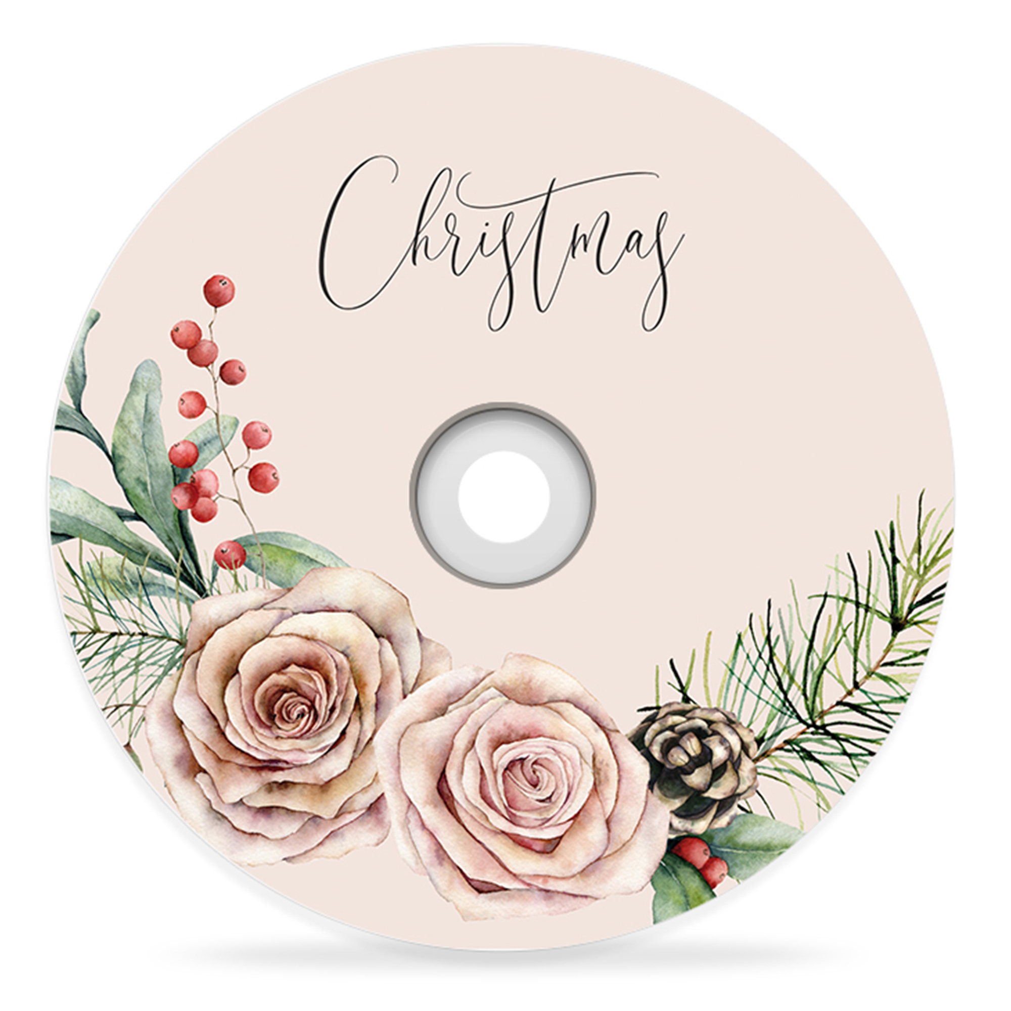 

Płyta DVD z nadrukiem Christmas