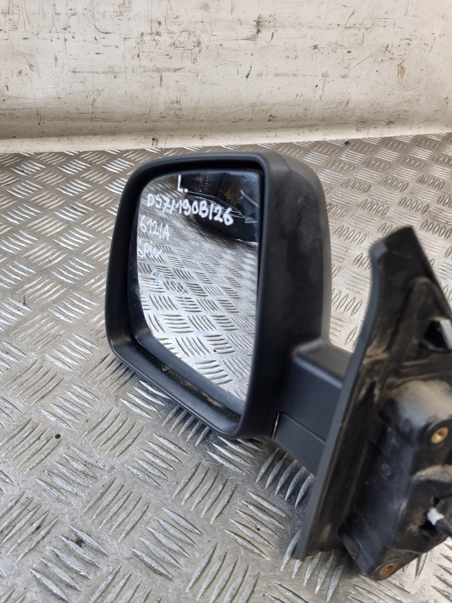 spiegel links FIAT DOBLO II 6 PIN 612/A