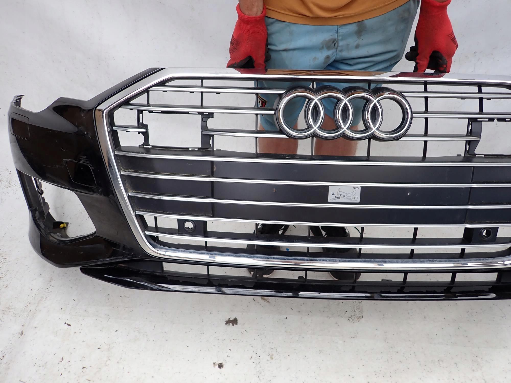 AUDI A6 C8 4K 18-> bumper front front washer PDC