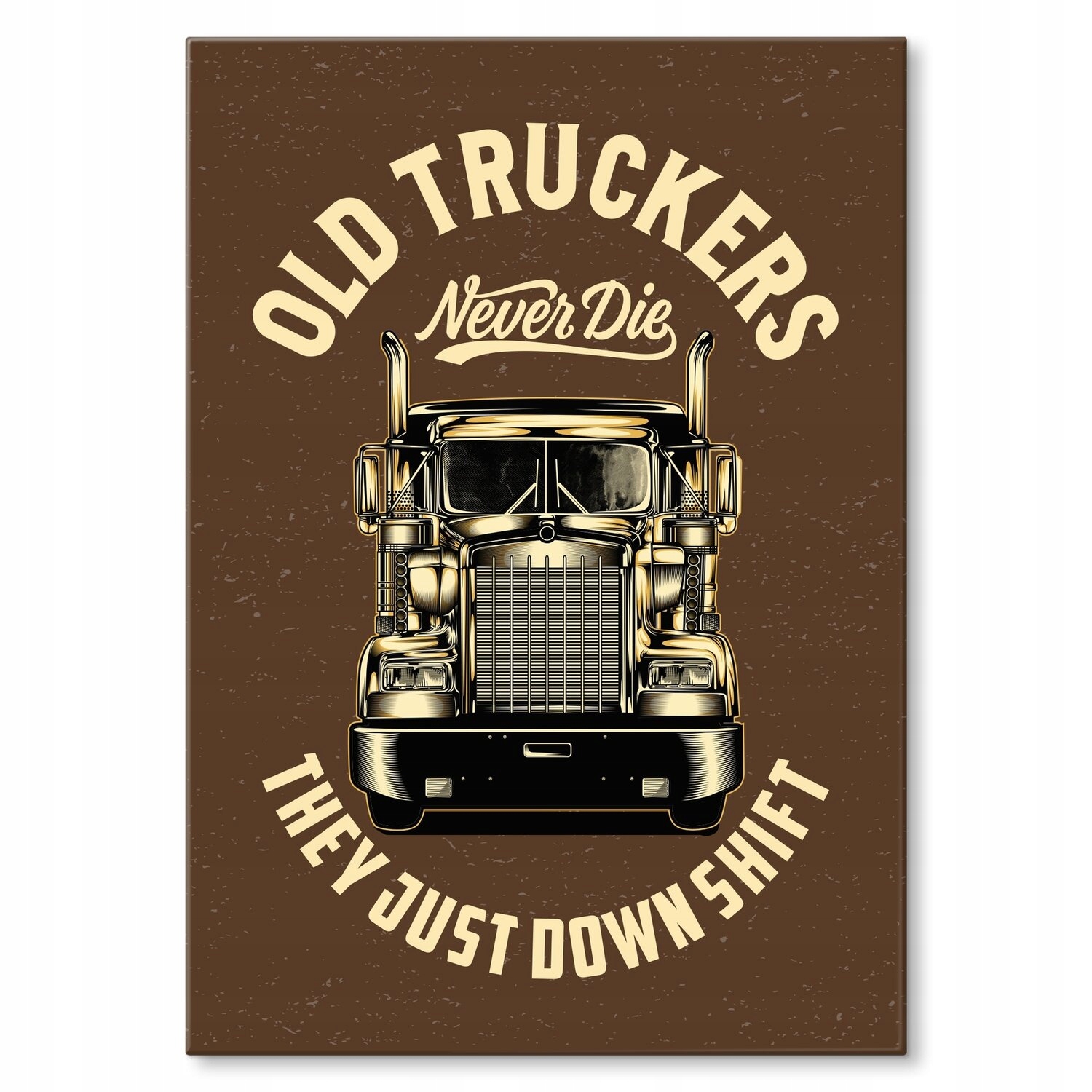 Kovový plakát old truckers Szyld Plech 30 x 42 cm Dárek
