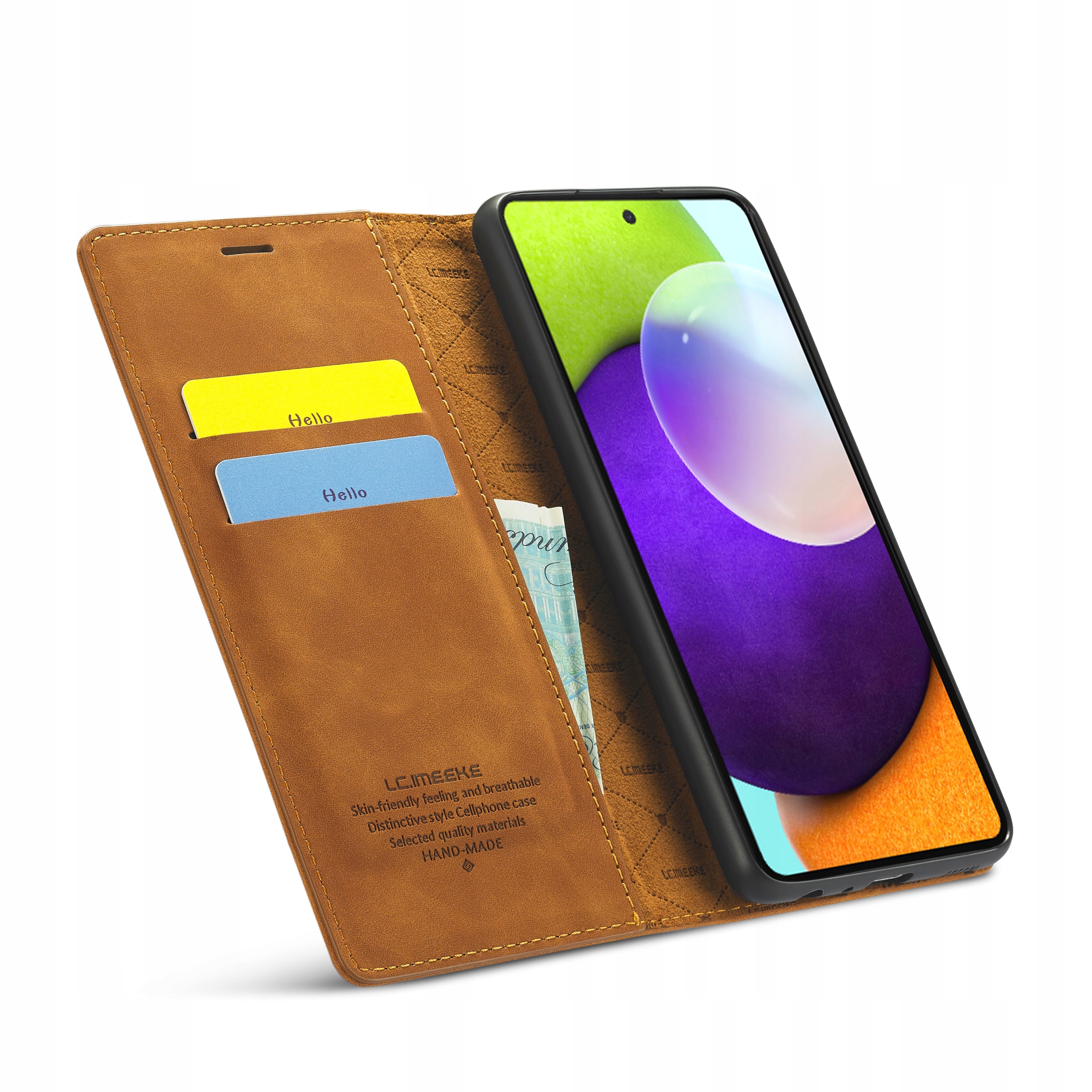 ETUI SKÓRZANE NA KLAPKĘ SAMSUNG GALAXY A52 / A52s