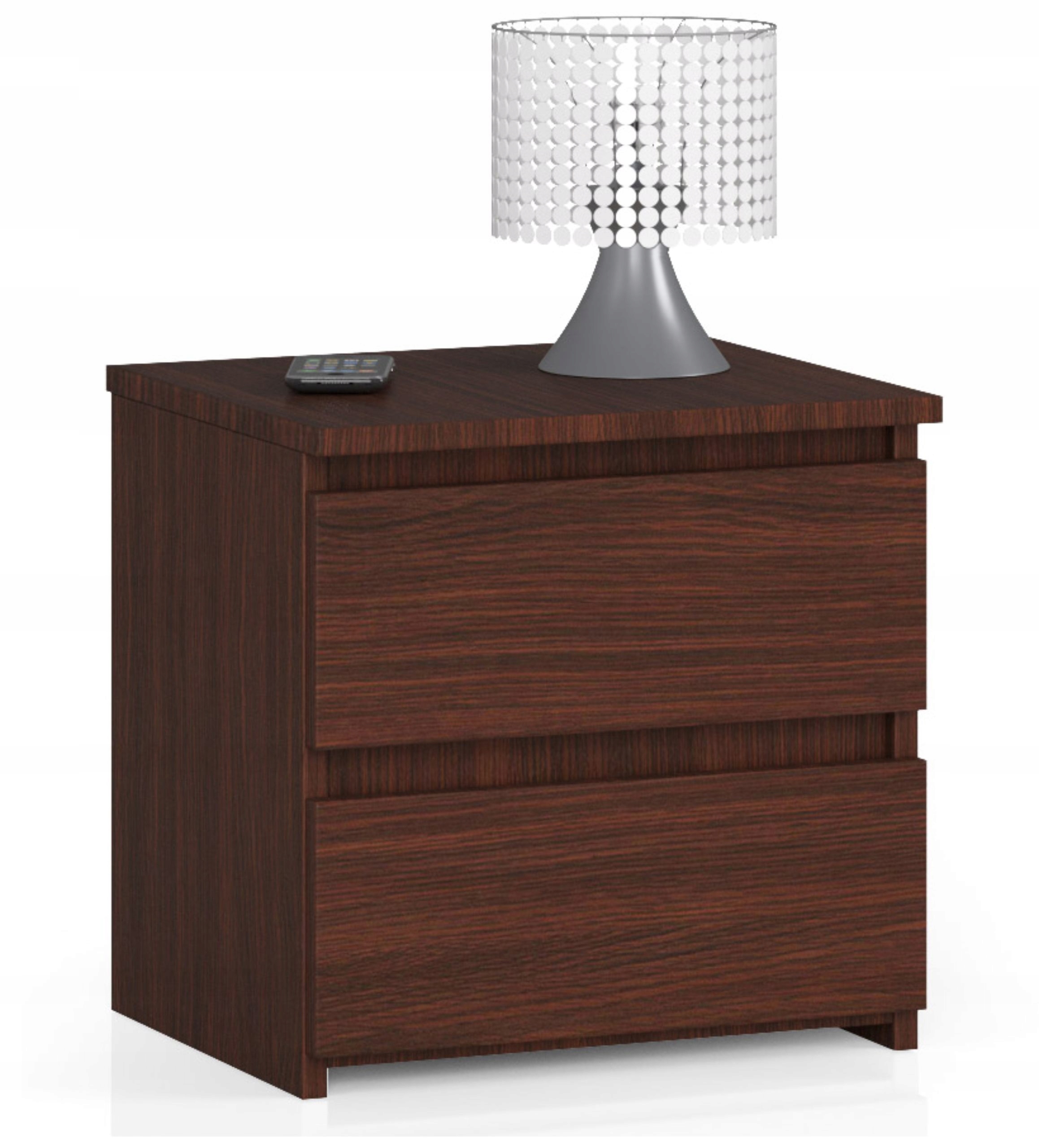 Nočná skrinka CL2 wenge stolík 40 cm 2 zásuvky Akd