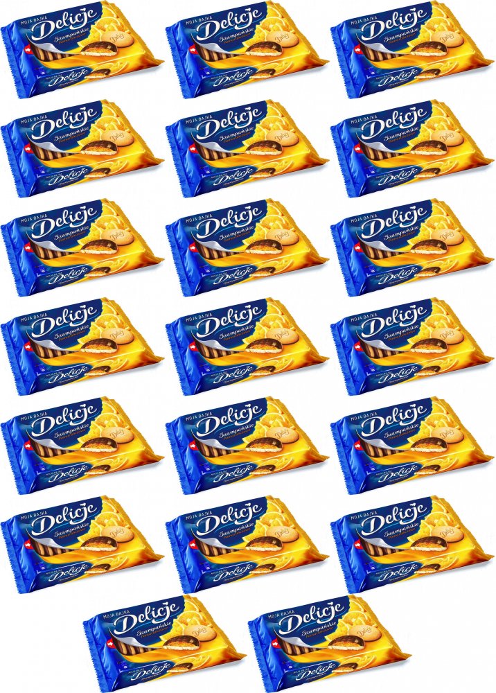 Biszkopty Delicje pomarańczowe 294 g x20