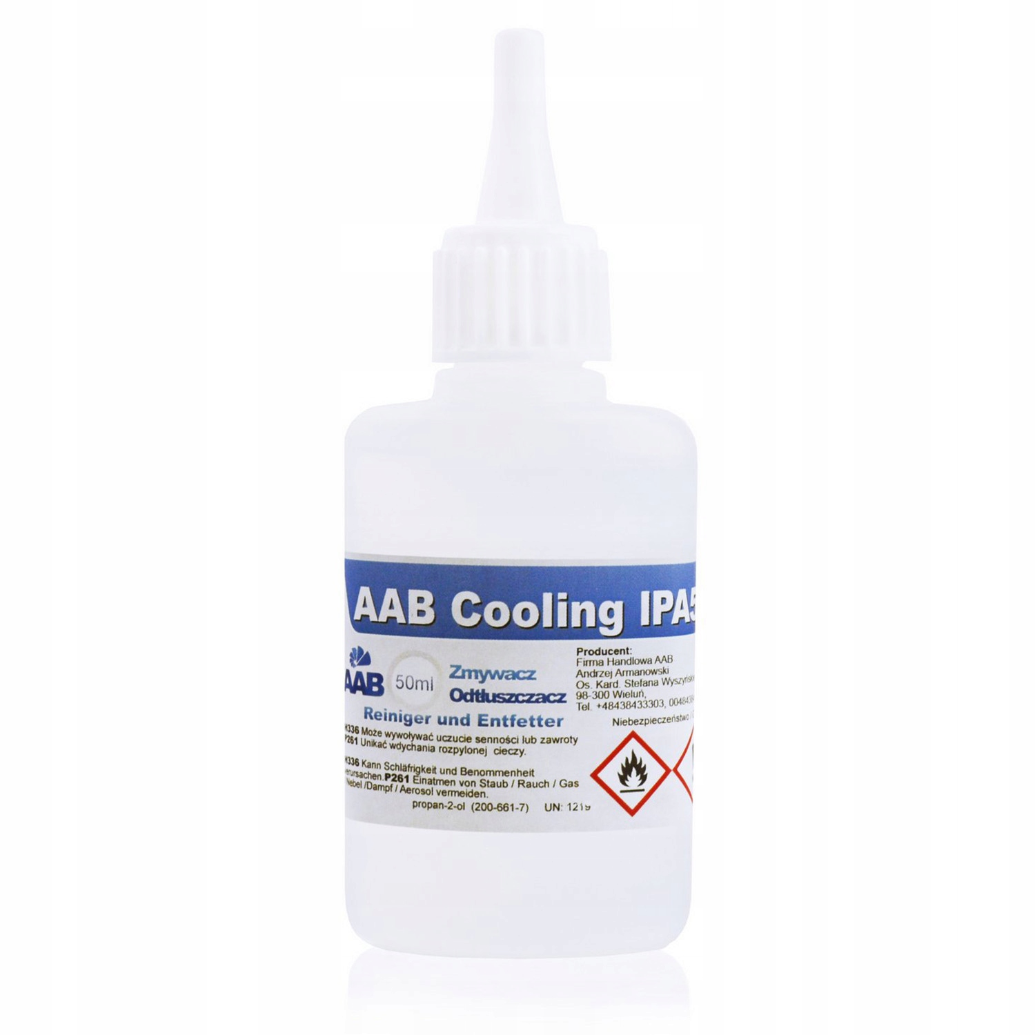 

Aab Cooling Ipa 50-ml Zmywacz-odtłuszczacz Czyści