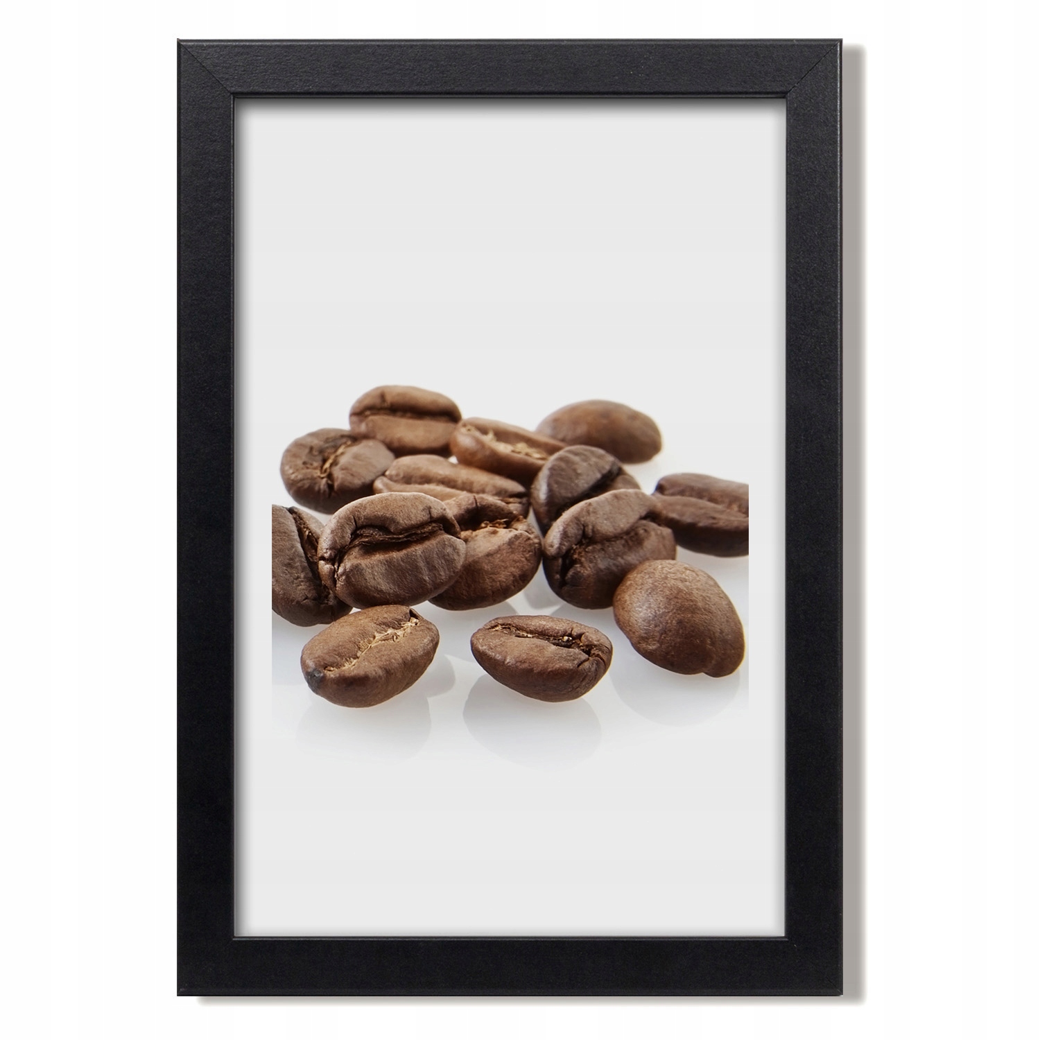 Foto rámeček s grafikou na zeď Kávová zrna 20x30 cm