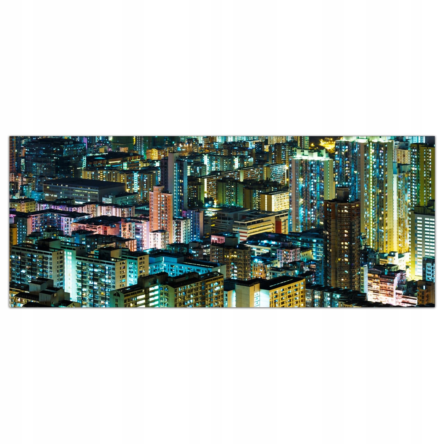 

Obraz na szkle Foto Hong Kong Miasto Noc 125x50