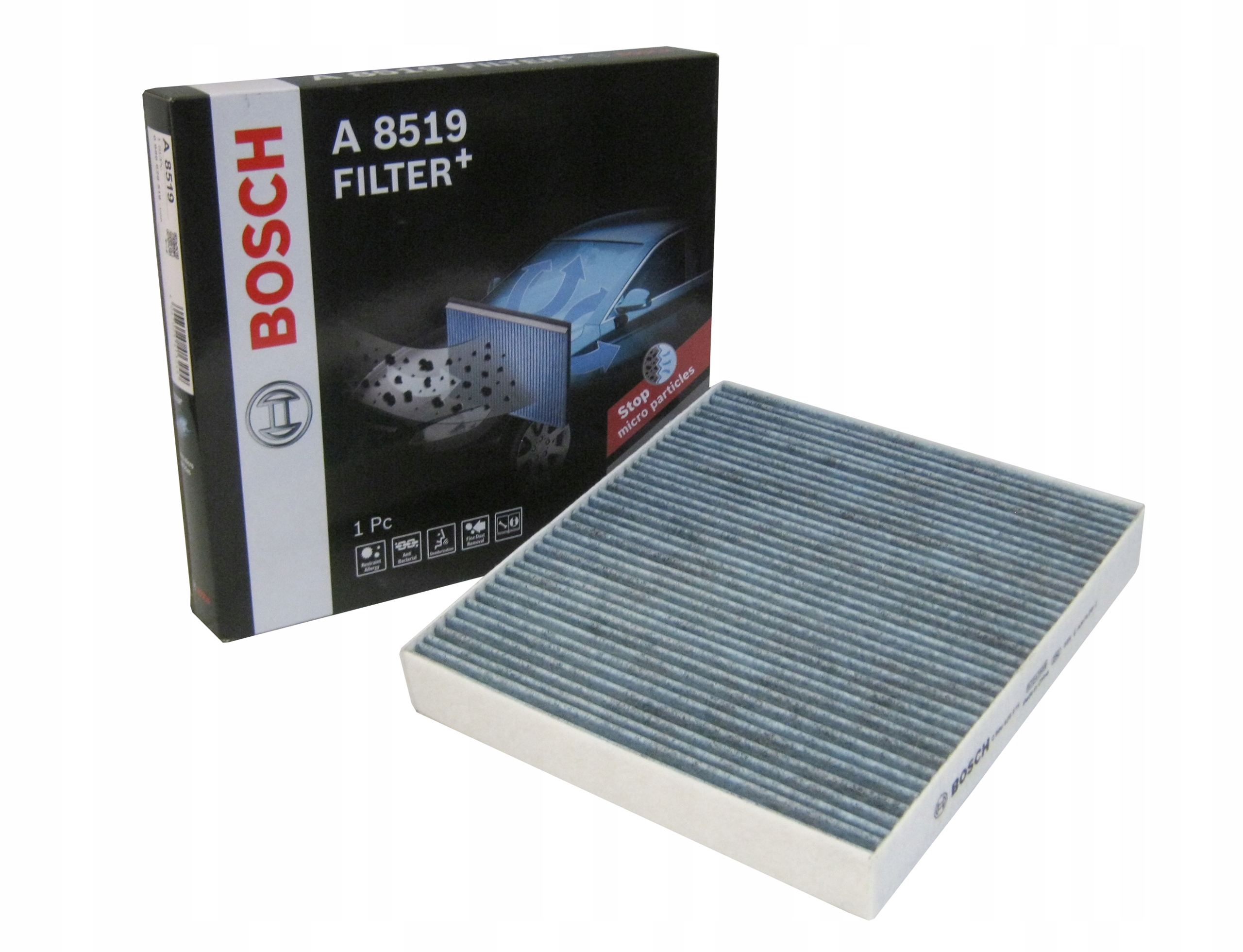 A-8519+ - ALMERA II N16 1.8 2.0 2.2 DI угольный салонный фильтр