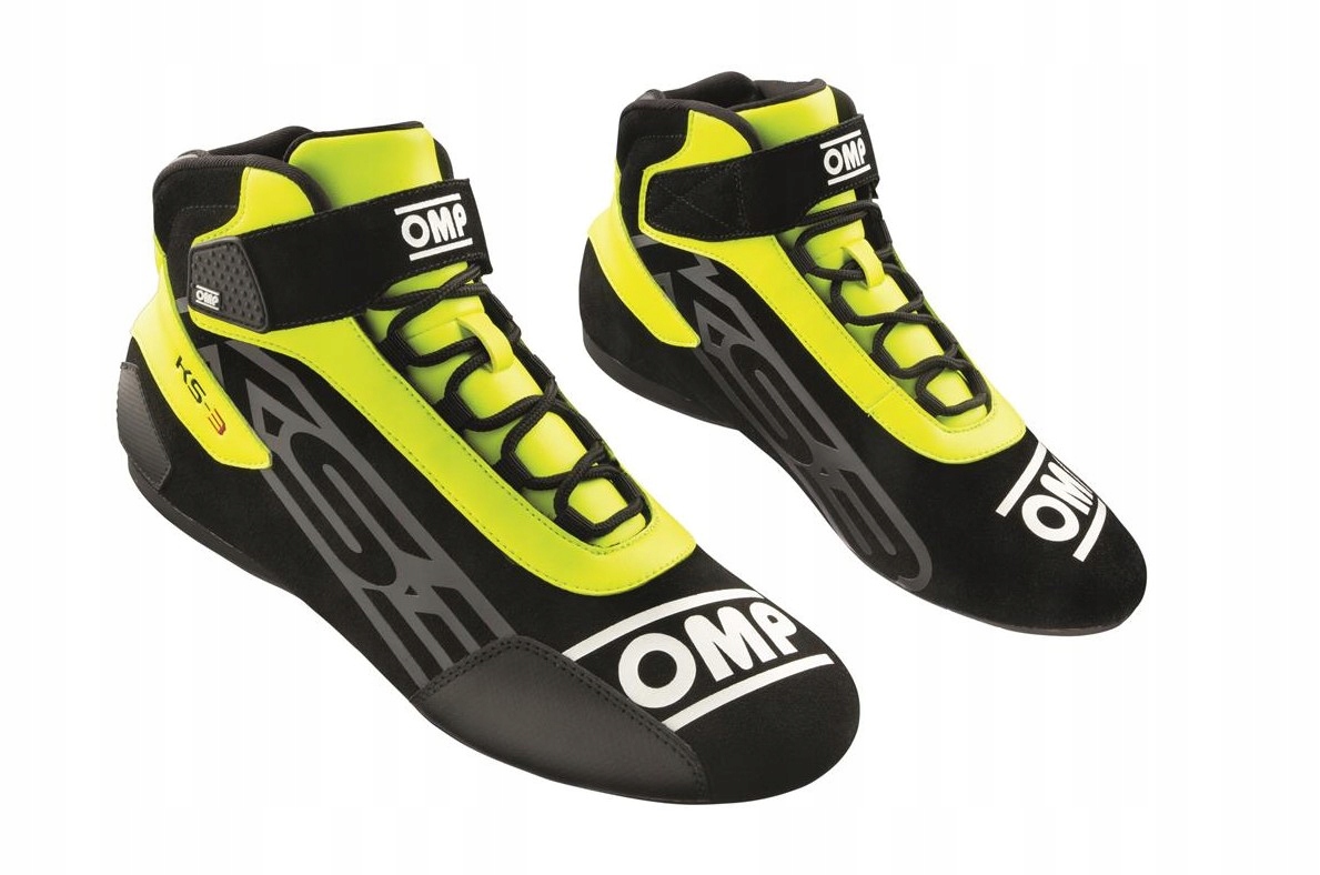 Kartingové topánky Omp KS-3 čierno-žlté veľ 37