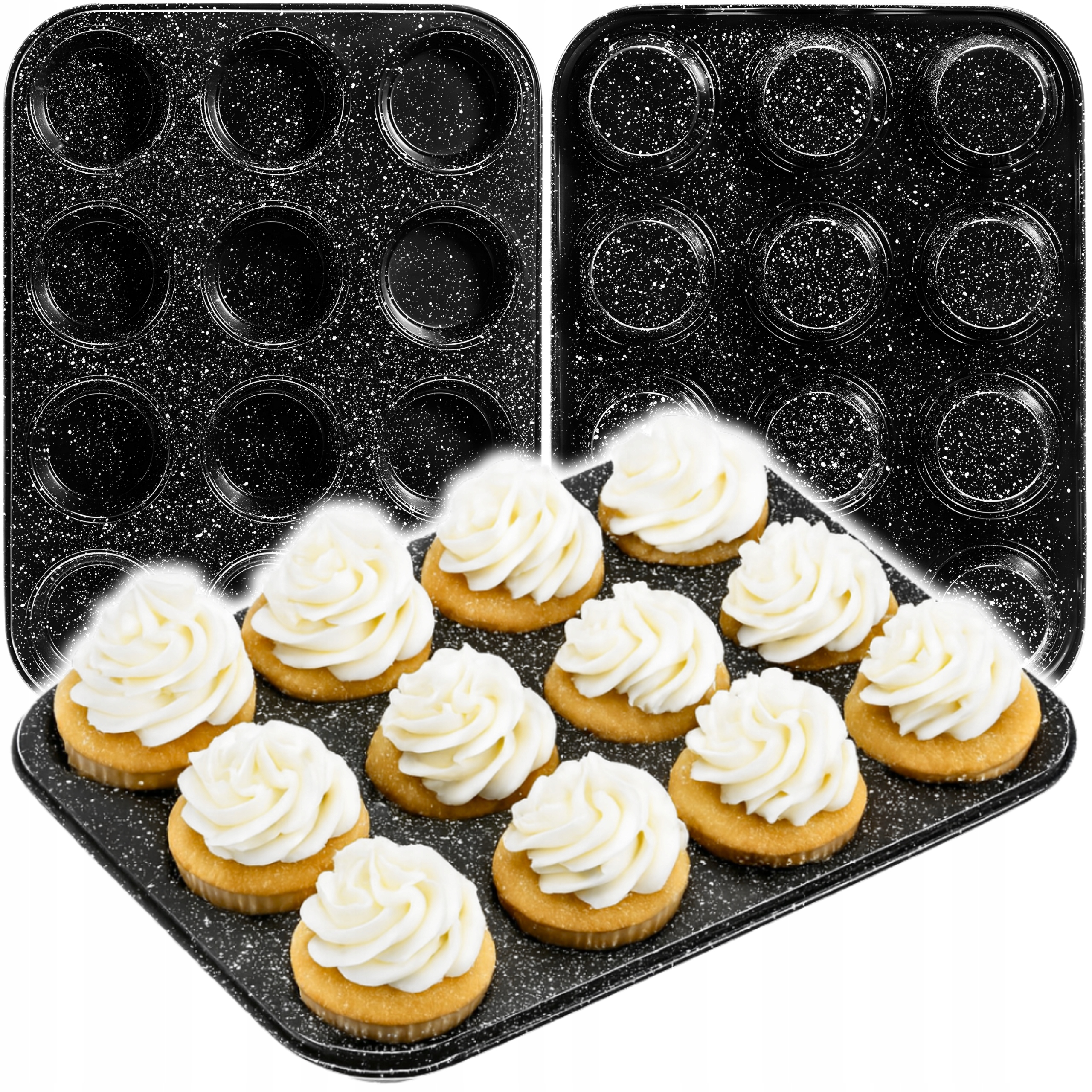 ФОРМА ДЛЯ ВЫПЕЧКИ КЕКСОВ ГРАНТЫ ПРОТИВЕНЬ С АНТИПРИГАРНЫМ ПОКРЫТИЕМ