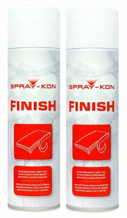 

Kontaktowy klej do wykończeń Obrzeży Spray 2x500ml
