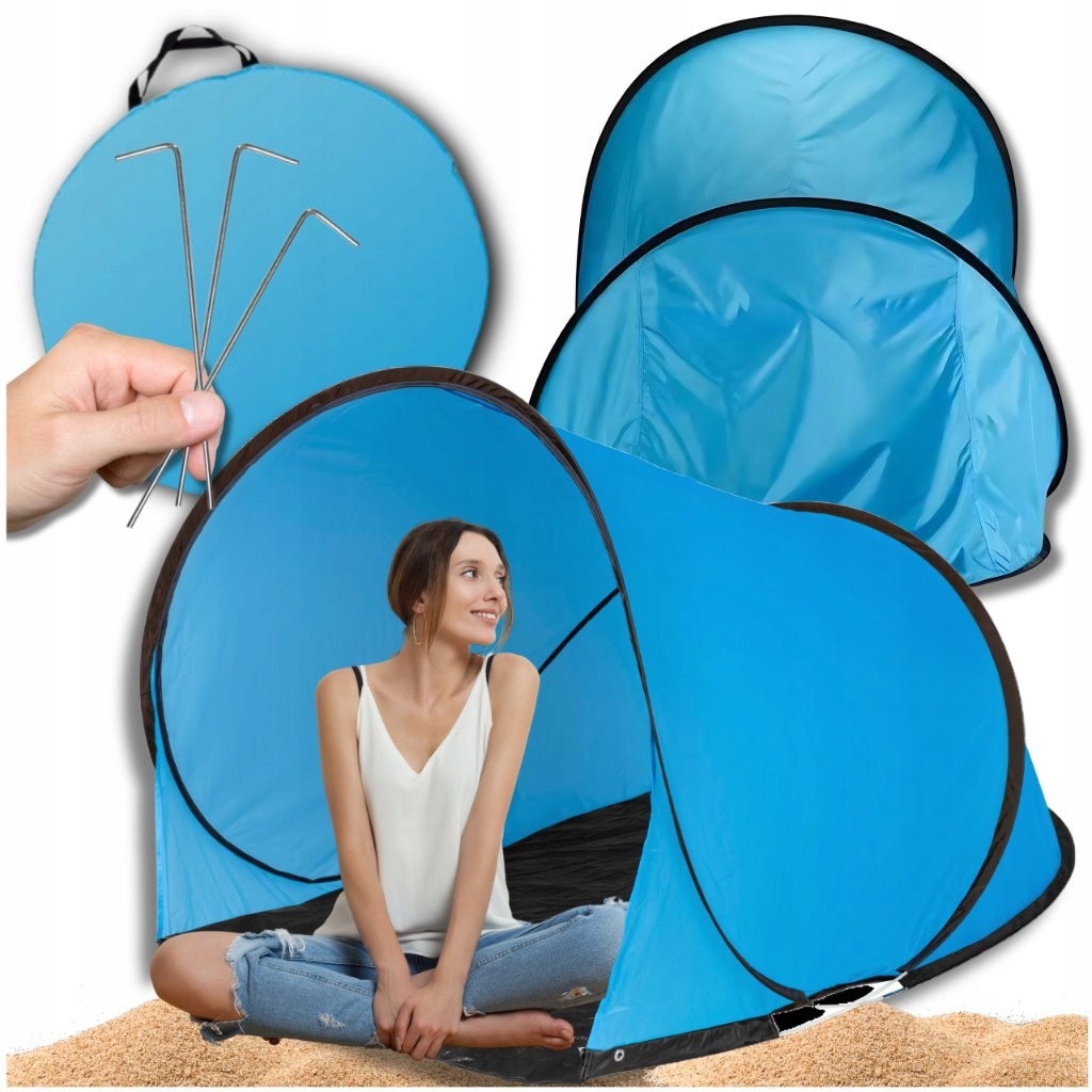 Velký Stan Plážový Stan Samorozkládací Ochranný Uv Na Pláže