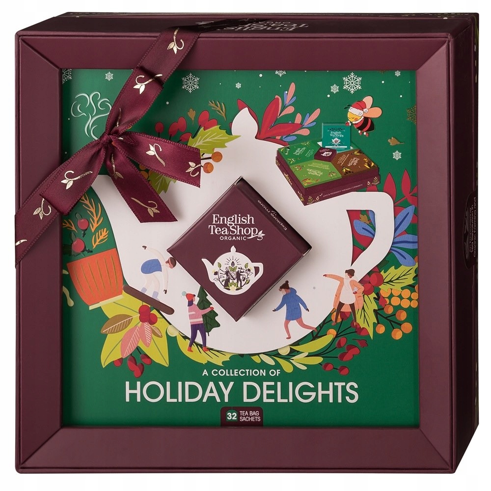 Sada čajů Holiday Delight ve 4 různých příchutích Bio 70 g Bn English Tea Sh
