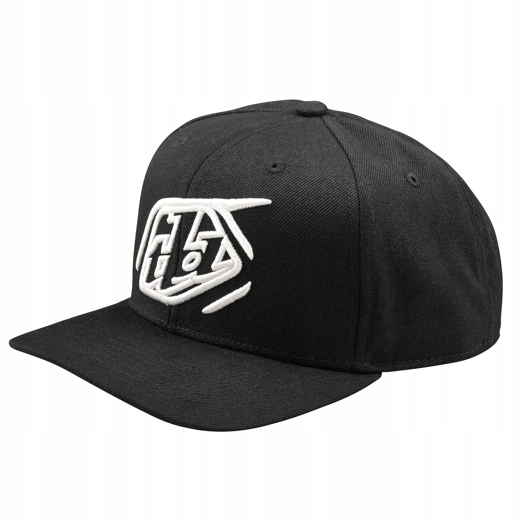 Czapka z Daszkiem Troy Lee Designs Curved Snapback Badge Black