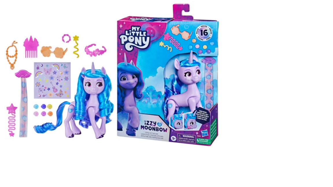 MY LITTLE PONY STYLOWY DZIEŃ Z IZZY MOONBOW F6343