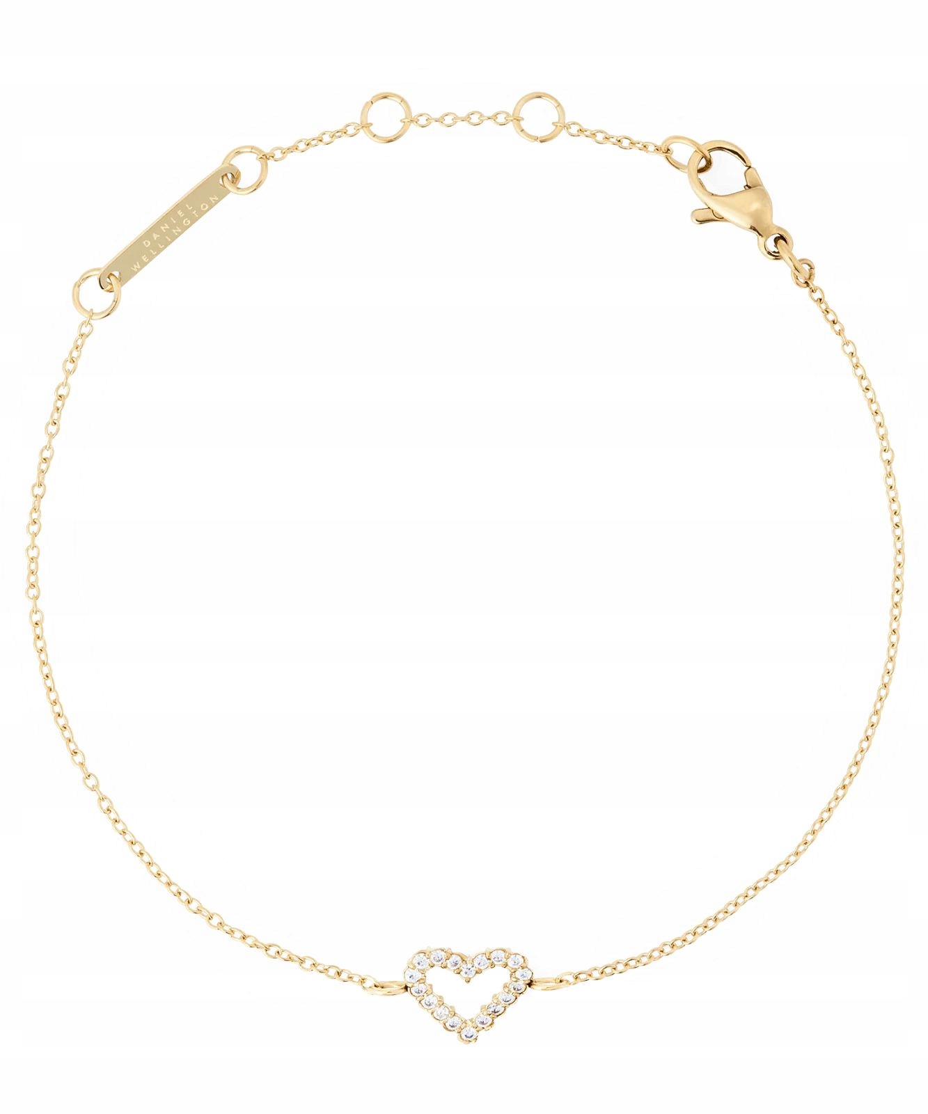 Náramek Daniel Wellington Mirelle Heart Gold