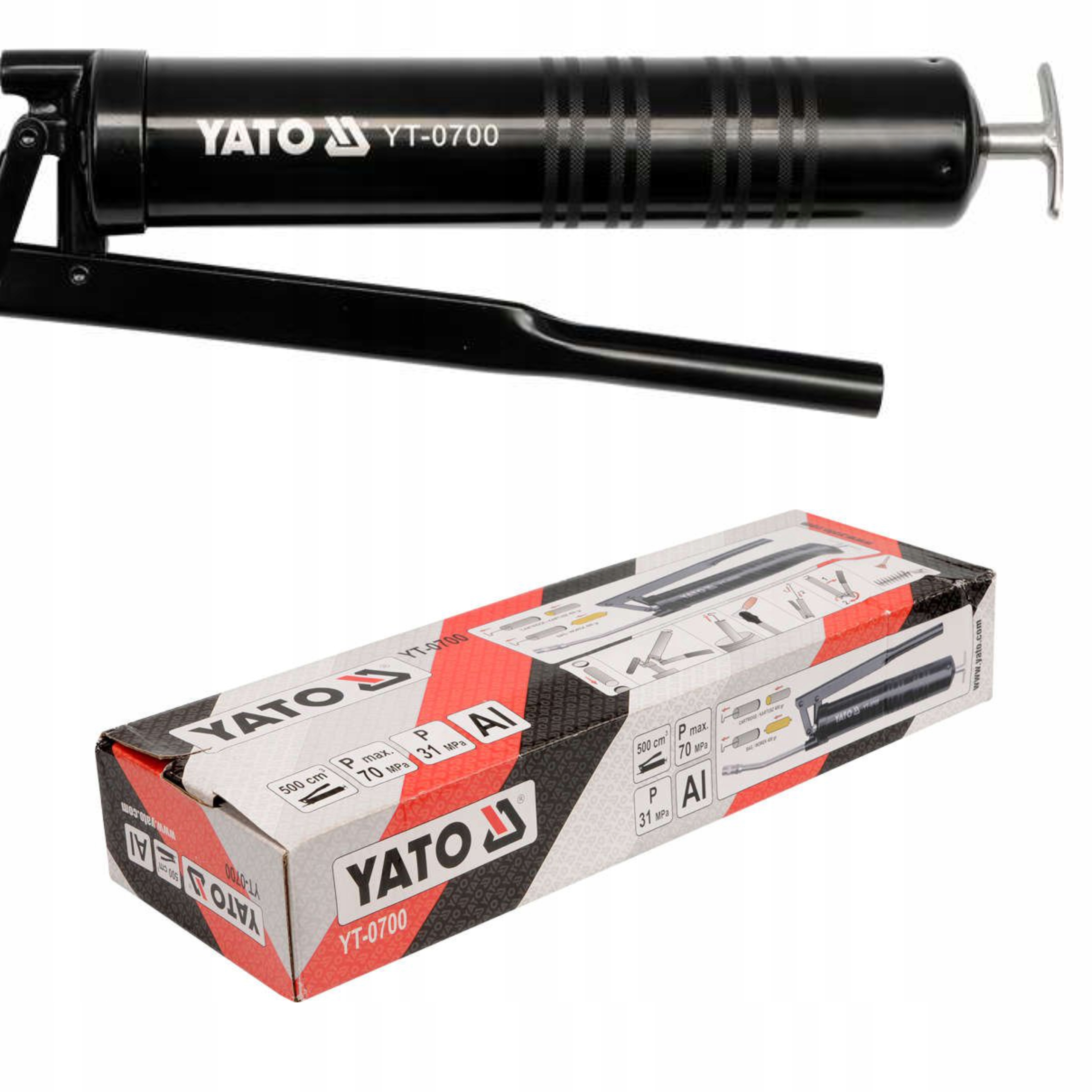 

Smarownica Ręczna Do Kartuszy 400g YT-0700 Yato