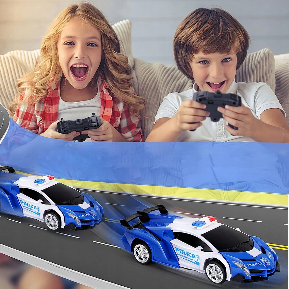 STEROWANY RADIOWÓZ POLICYJNY ROBOT POLICJA AUTO Stan opakowania oryginalne