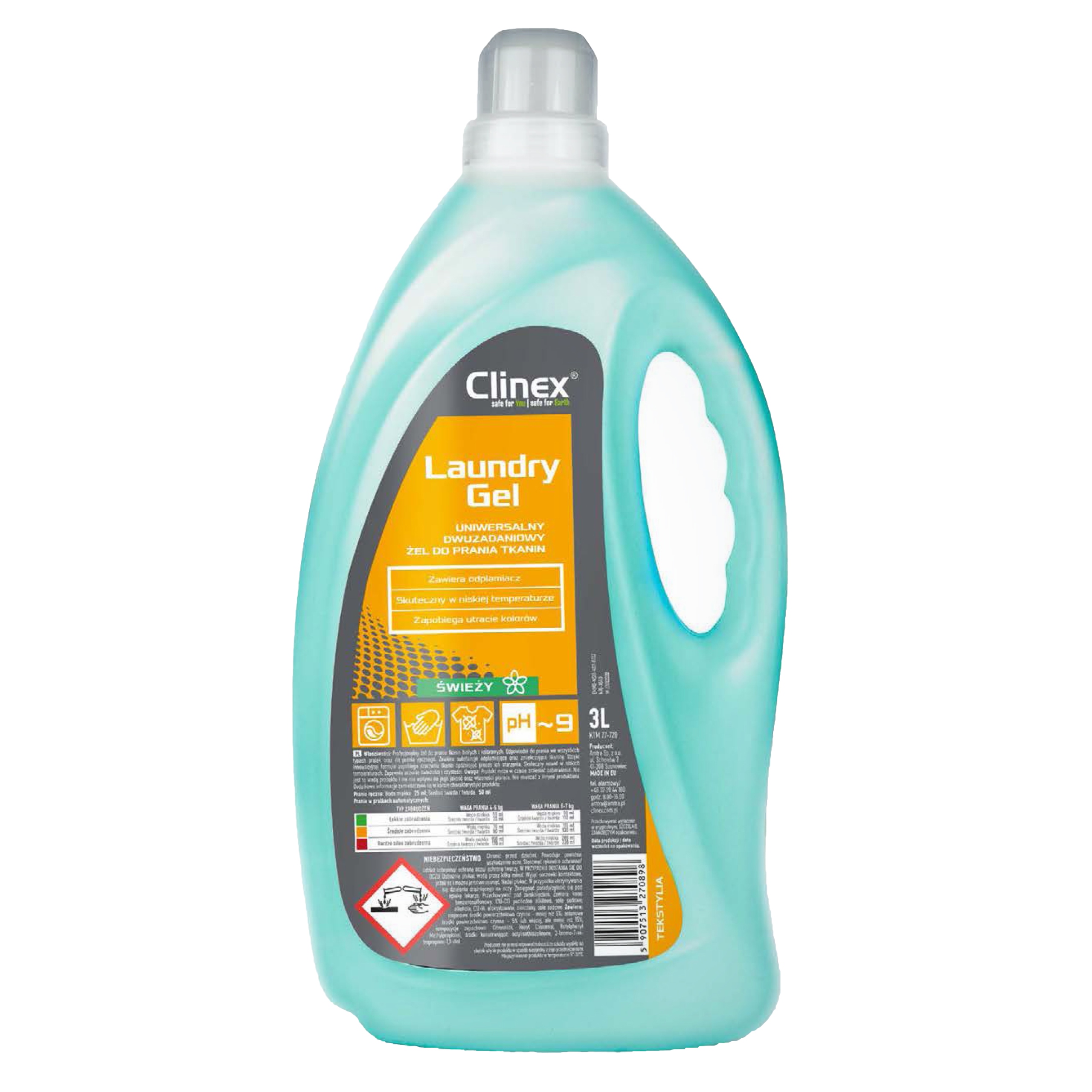Levně Profesionální gel na praní Clinex Laundry Gel, Fr