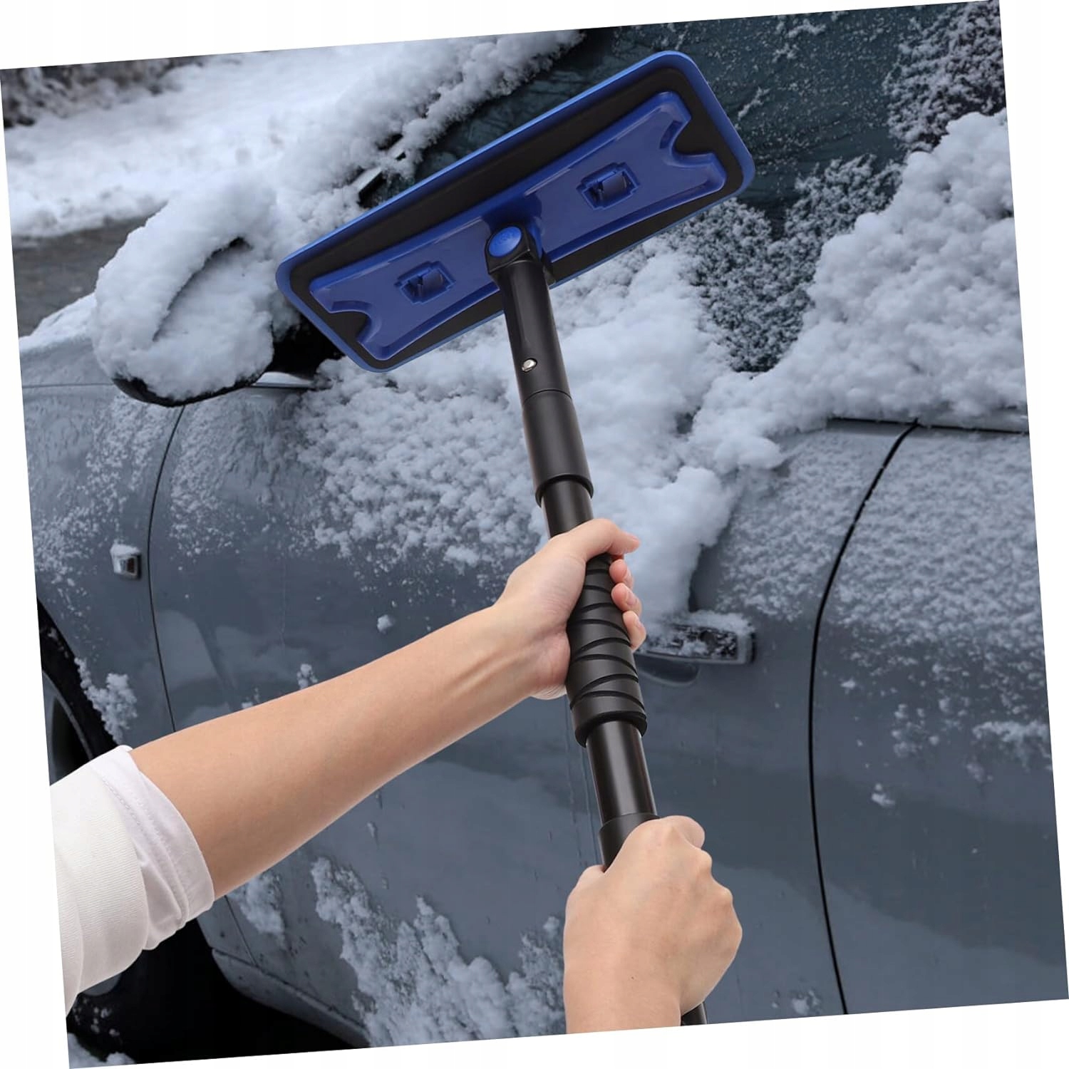 1 Zestaw Samochodowa Łopata Do Śniegu Skrobaczka Do Szyb Narzędzie Do Producent bez marki