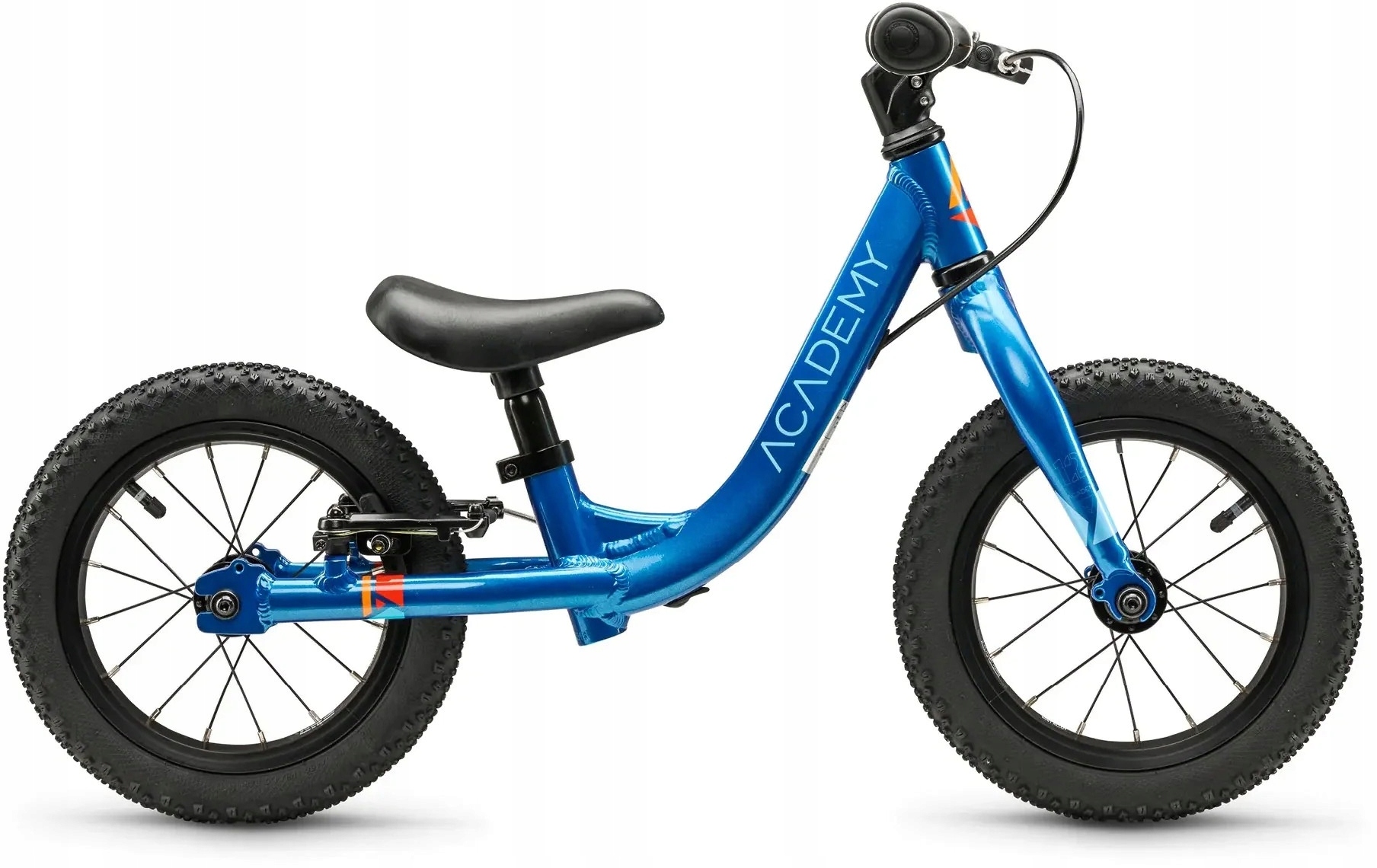 Lekki rowerek biegowy bez pedałów Academy Grade 1 12" aluminiowy dla dzieci