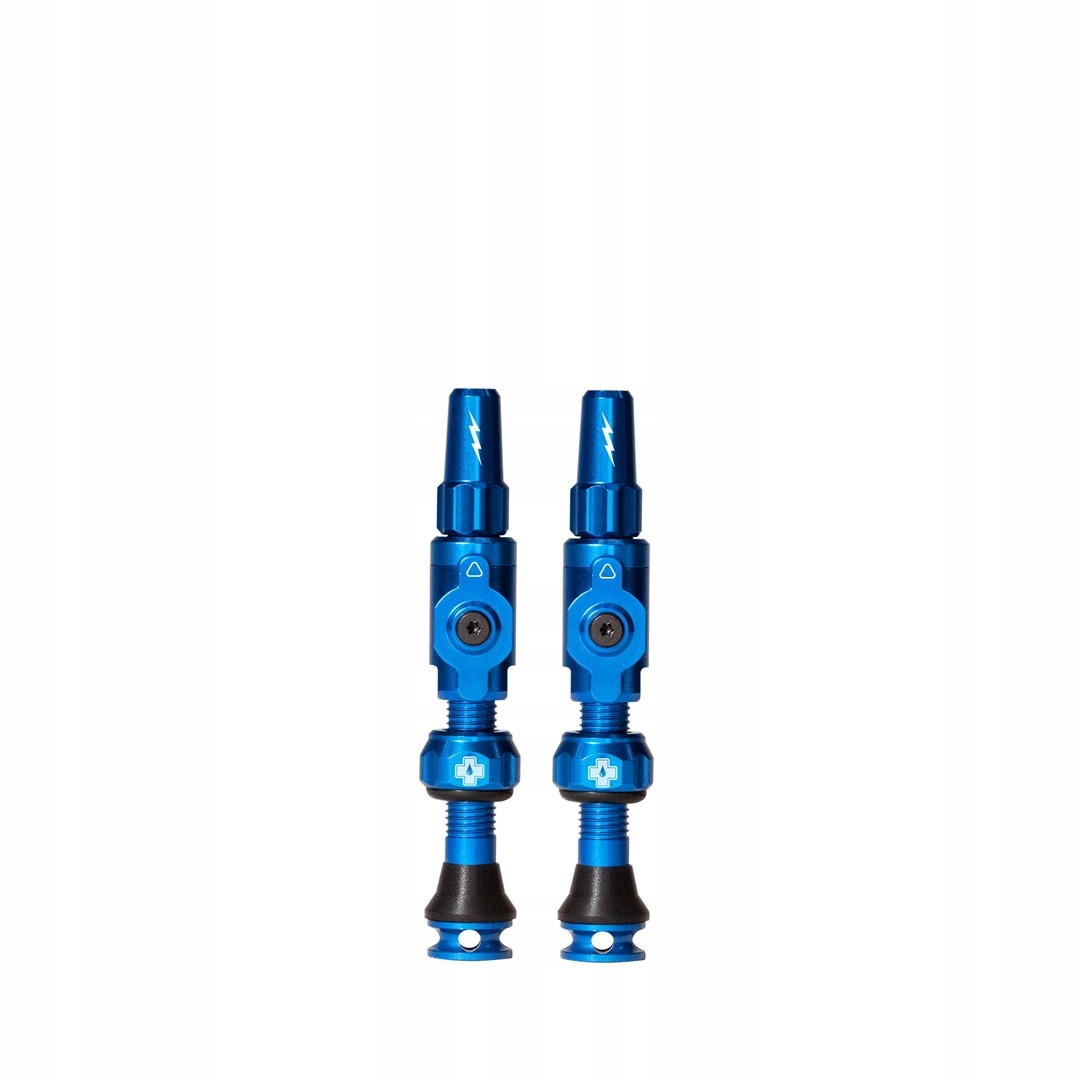 Muc-off Big Bore Lite 35 mm Blue Bezjádrové ventily Tubeless 35 mm Nebe