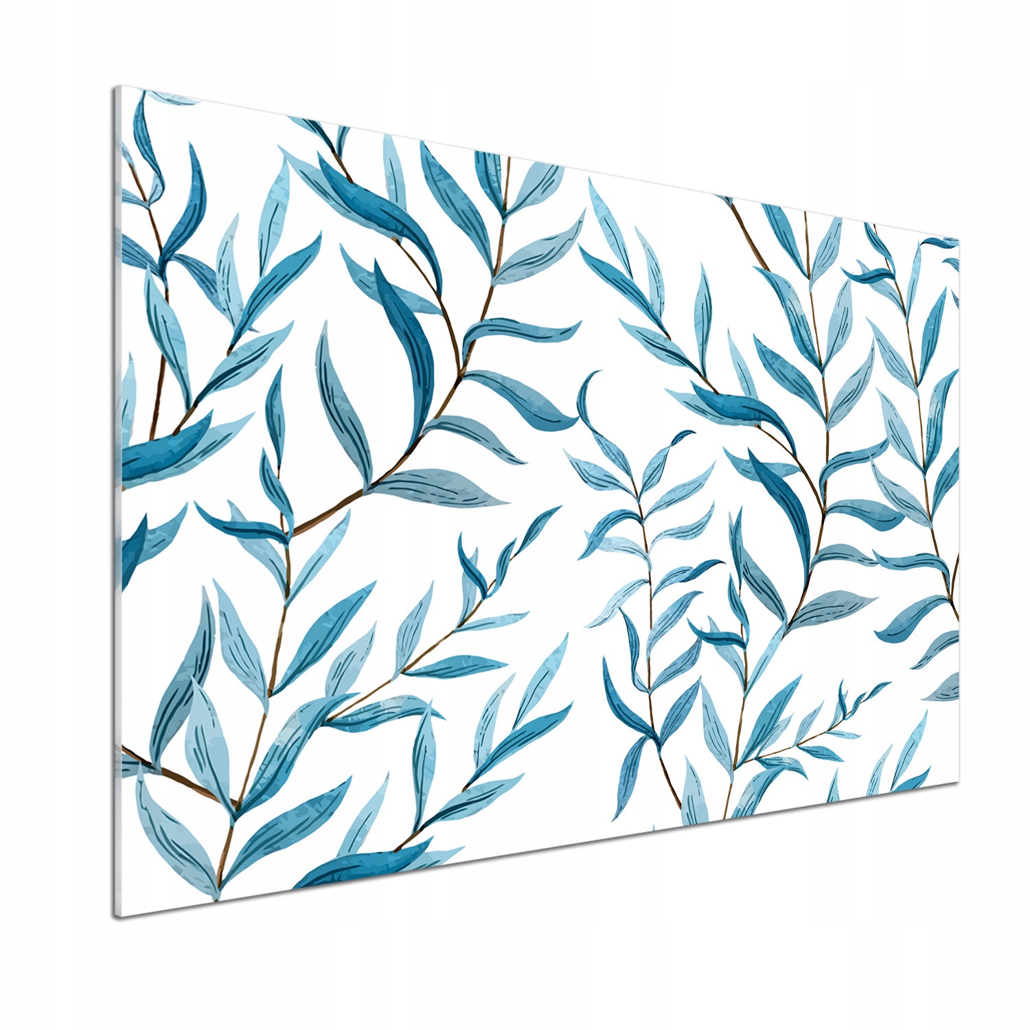 Sklenený panel do kuchyne Listy 100 x 70 cm Lepidlo
