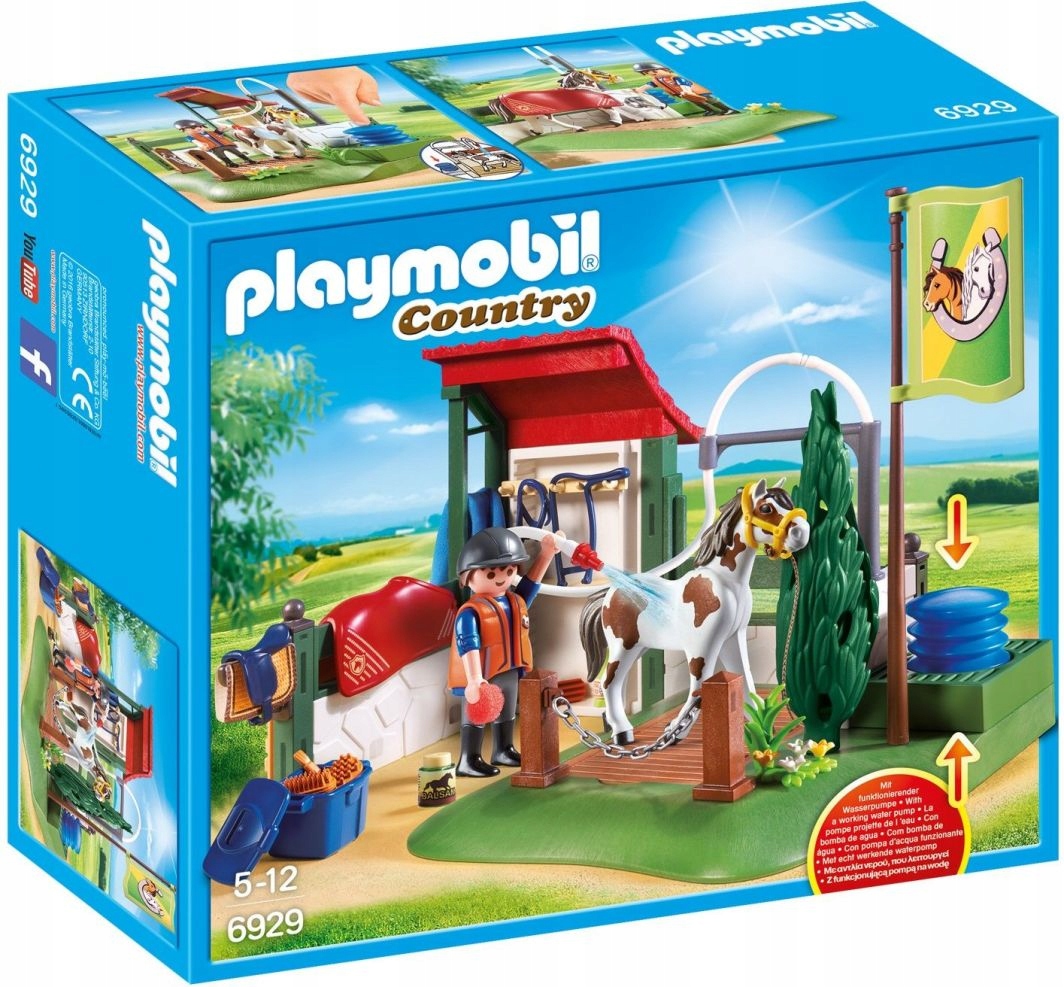 

Playmobil 6929 Country Myjnia dla koni 5+