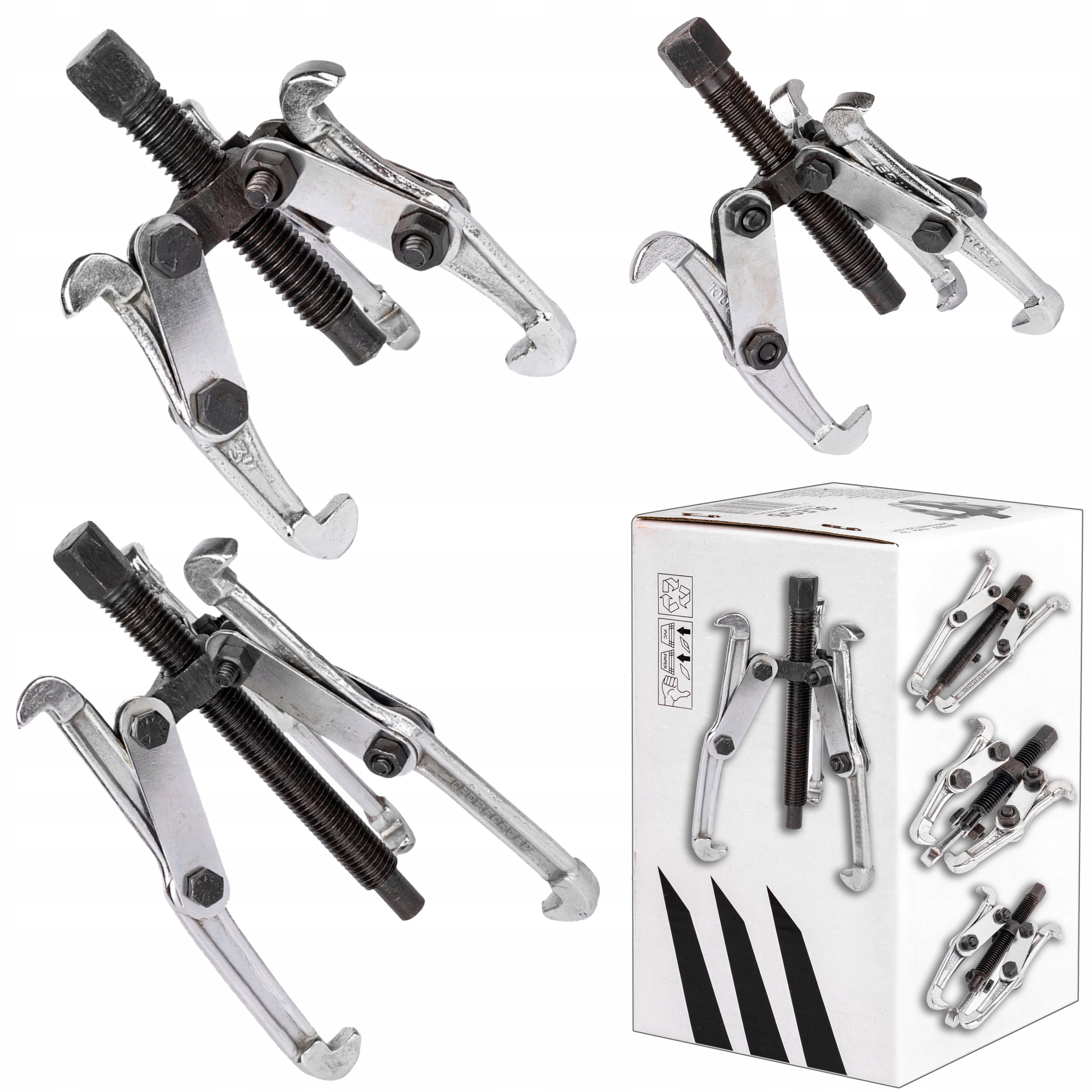 

Zestaw Ściągaczy Do Łożysk Ściągacz 3 Ramienny 3el