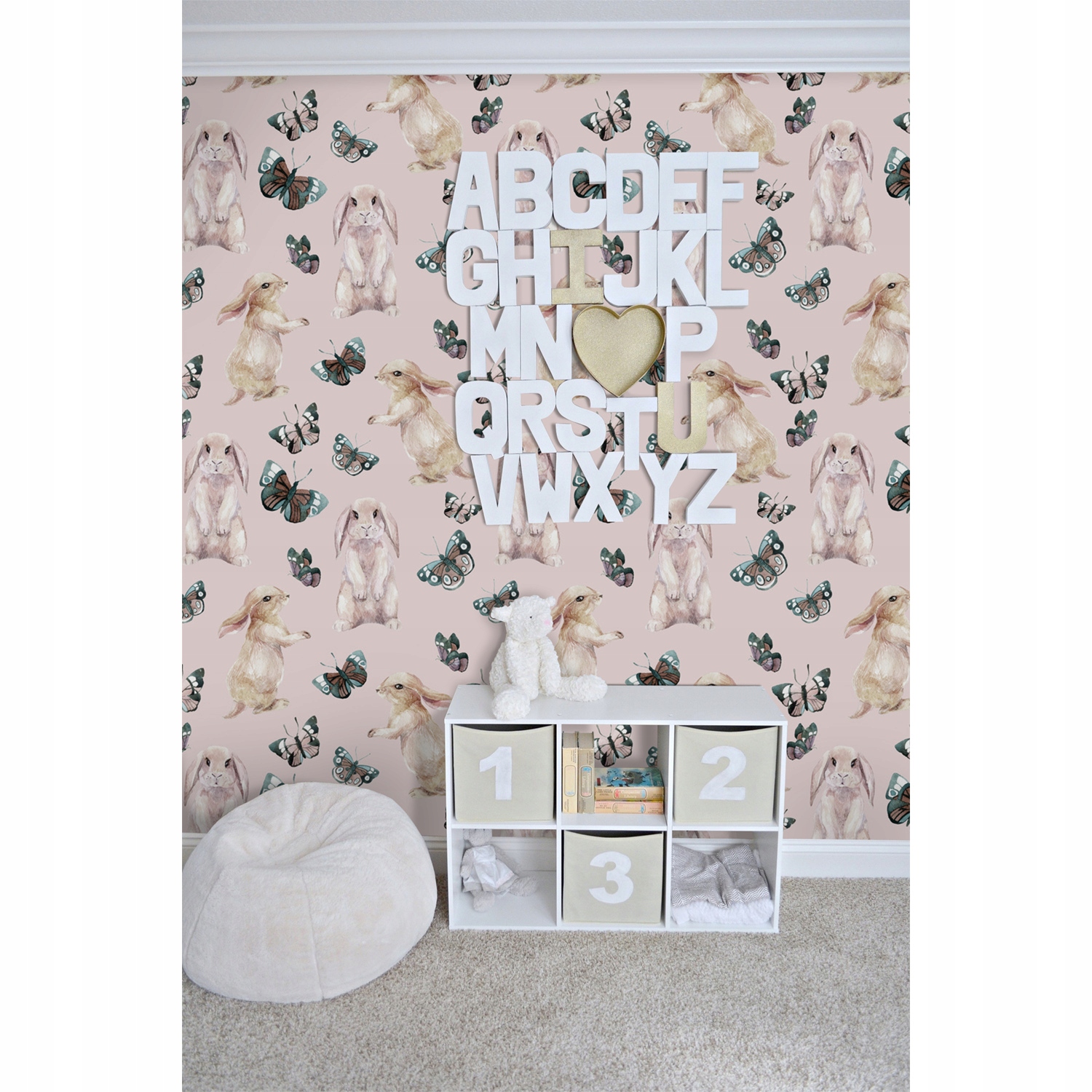 

Samoprzylepna fototapeta Królicze zabawy 208x146cm