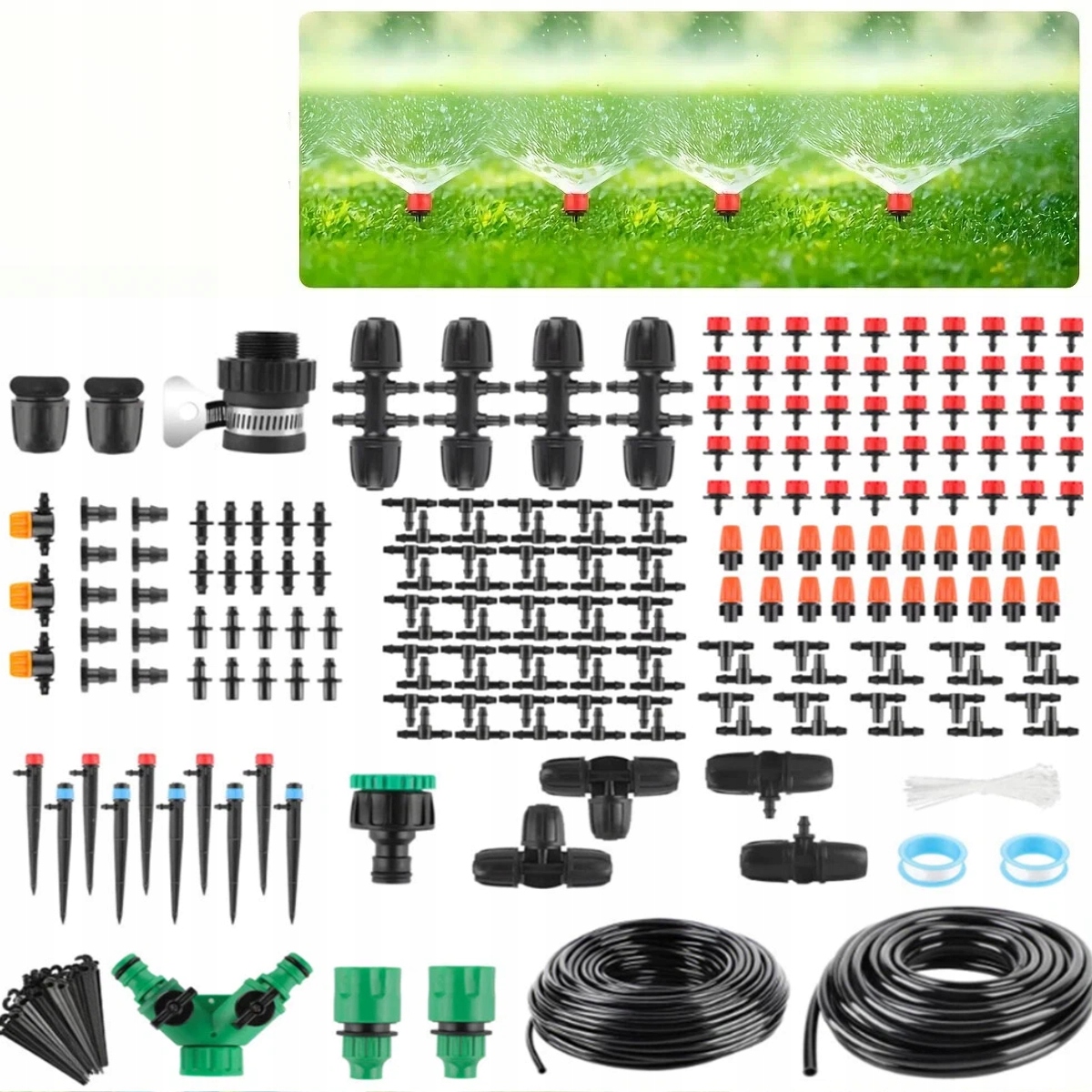 Automatické Kapkové Zavlažování S Časovačem 60 M 15 M Sada