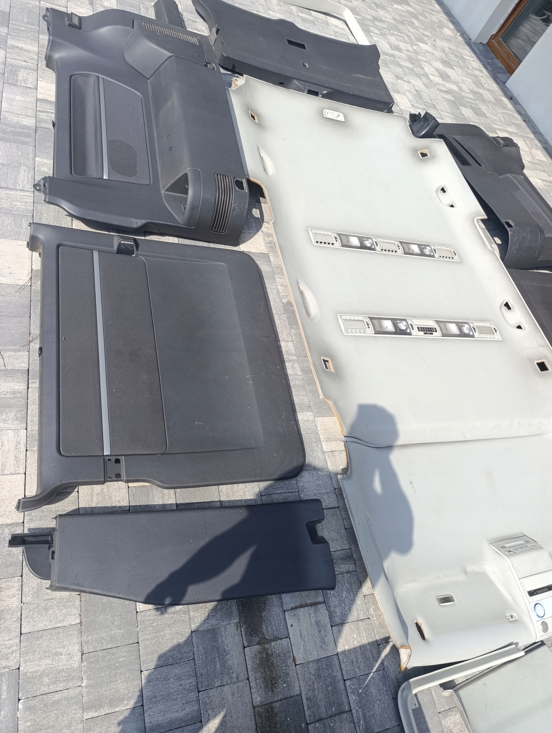 VW T5 T5 LIFTT6 complete the centre inner 2X OTWIERANE door MULTIVAN
