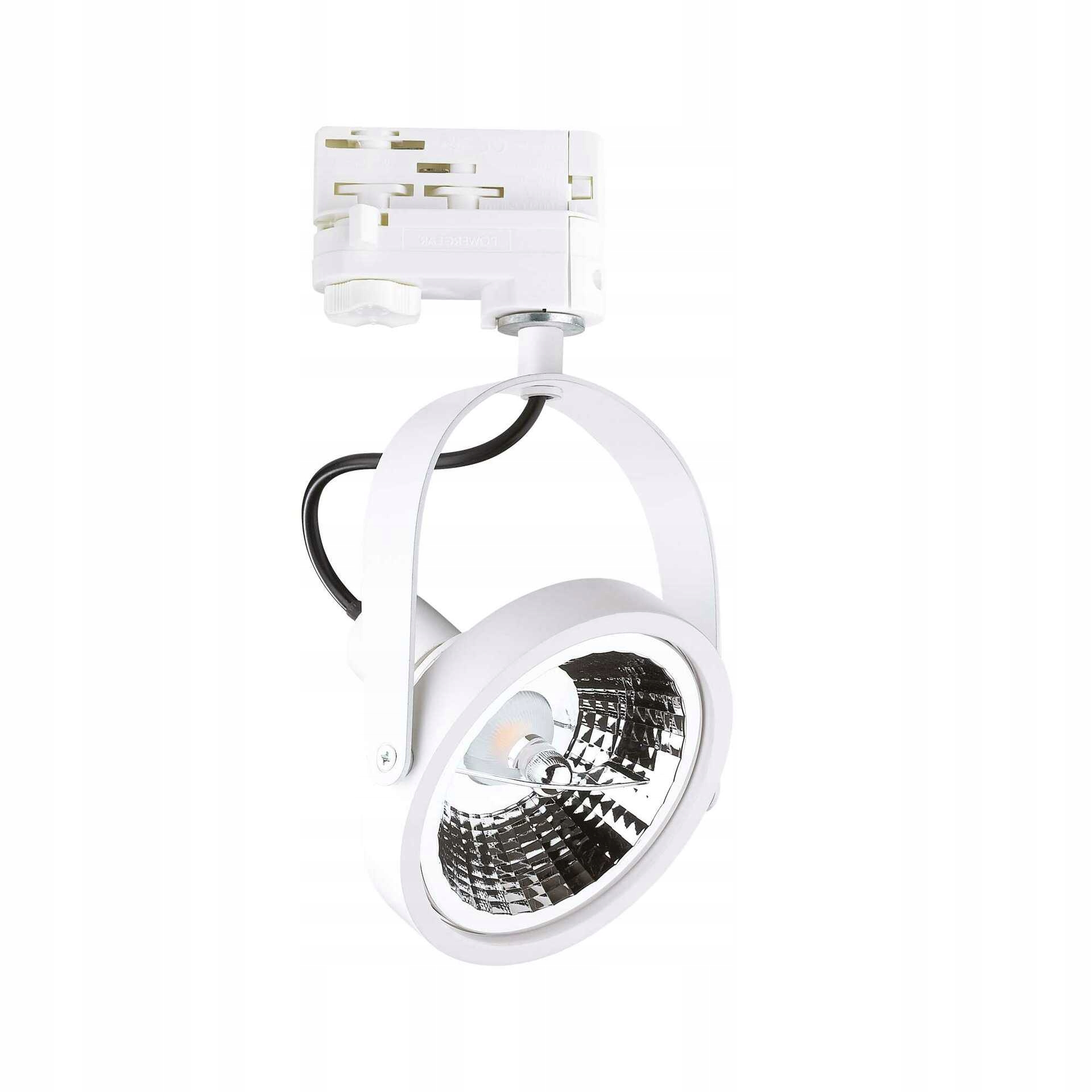 Bodové svietidlo Ideal Lux Glim GU10 50W biele na lištu