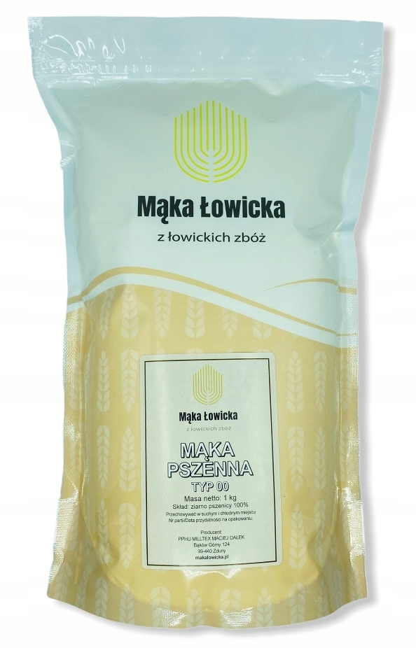 10X Spižírna Łowicka Pšeničná mouka typ 00 (na pizzu) – 1 kg