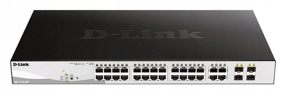 D-LINK 24 PoE 10/100/1000 Base-T port with 4 x 1000Base-T /SFP ports — 3