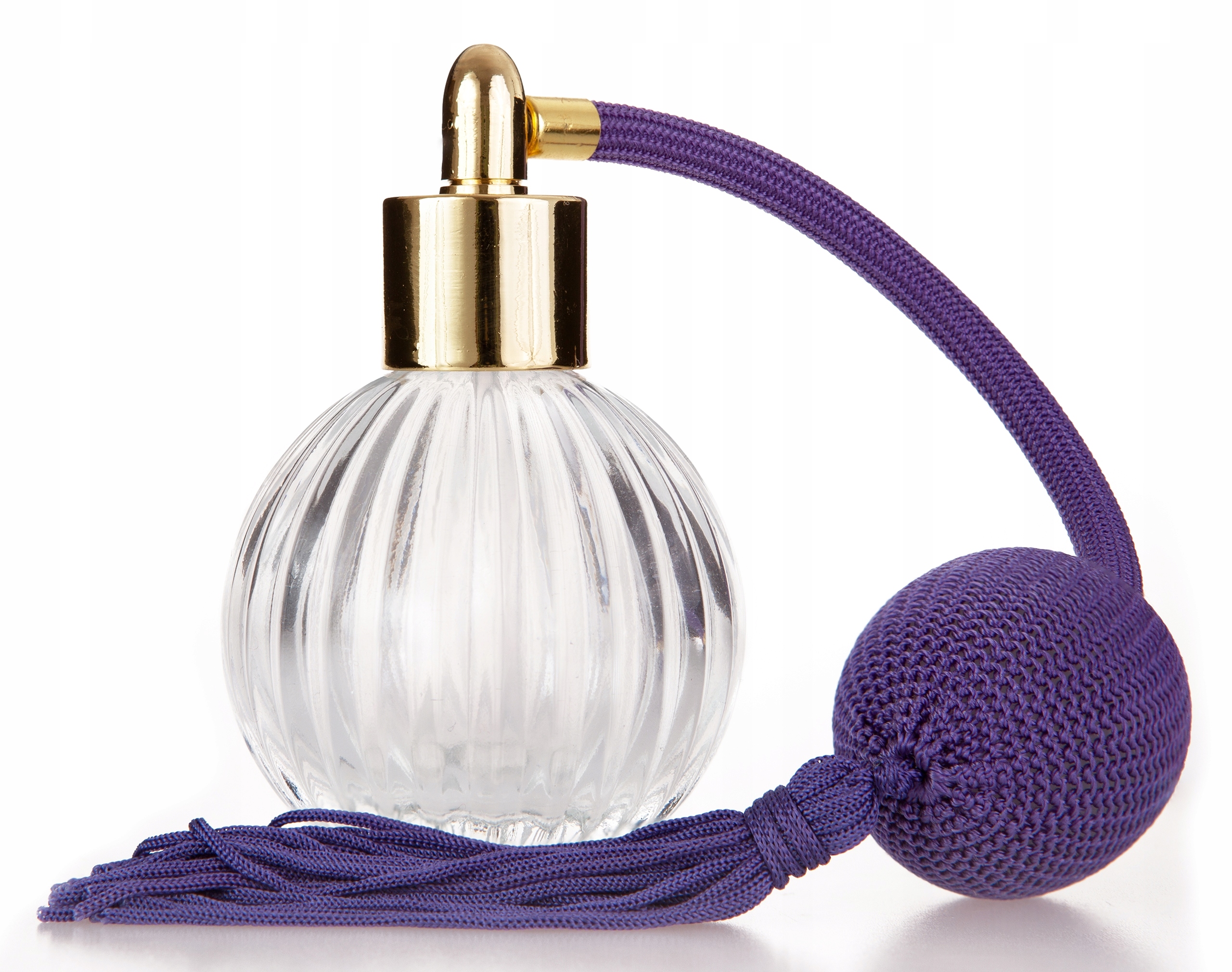 FLAKON SZKLANY NA PERFUMY Z POMPKĄ - 60 ML! GRATIS TESTER!