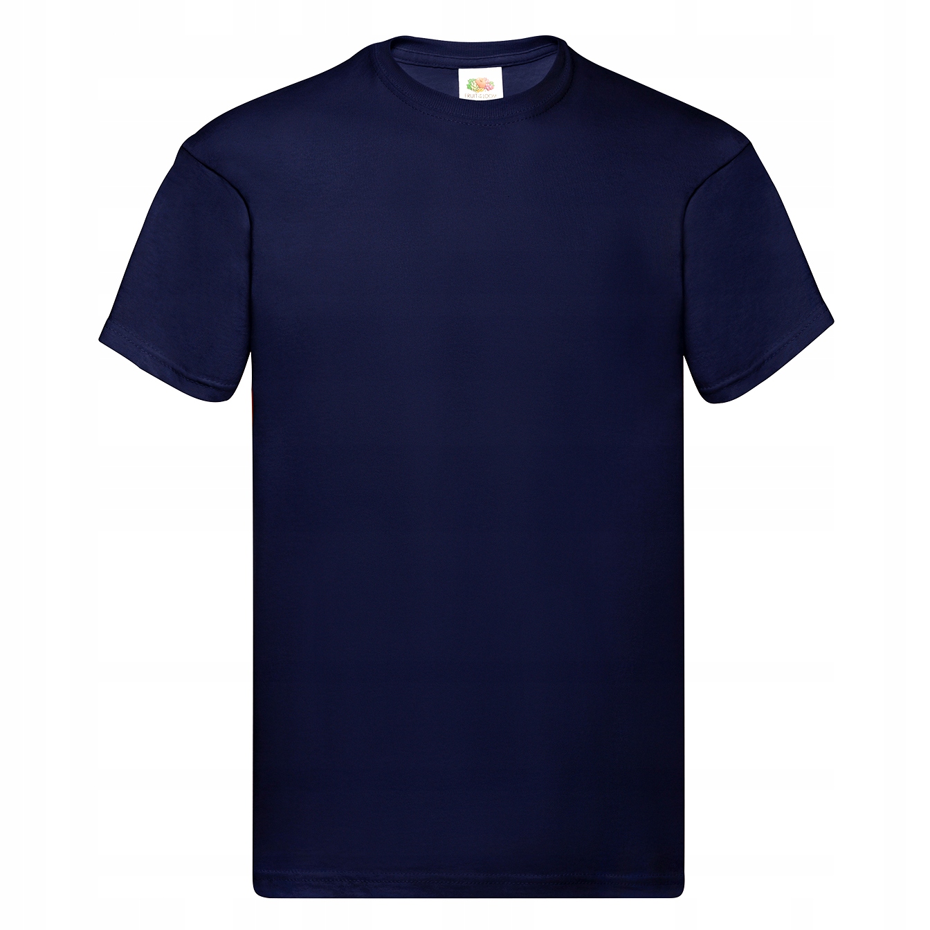 T-SHIRT KOSZULKA FRUIT OF THE LOOM deep navy S
