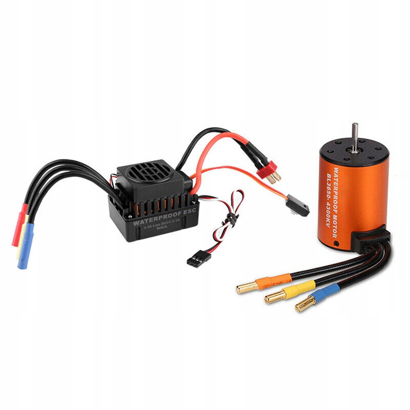 

Silnik Bezszczotkowy Z 60A Esc Dla 1:10 Rc Car