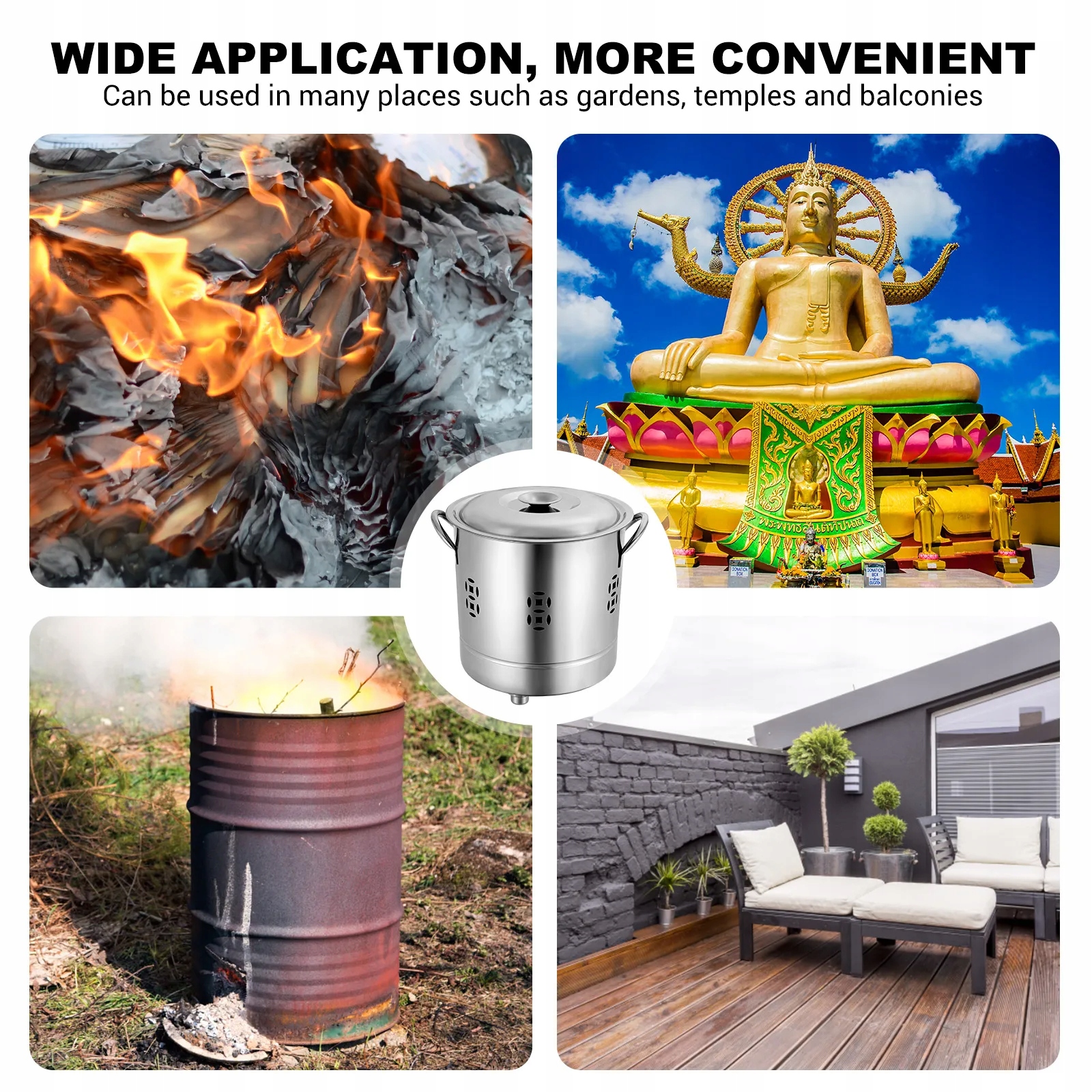 SPALARKA METALOWA OGRODOWA Beczka SPALANA Kod producenta a864a5e5-1846