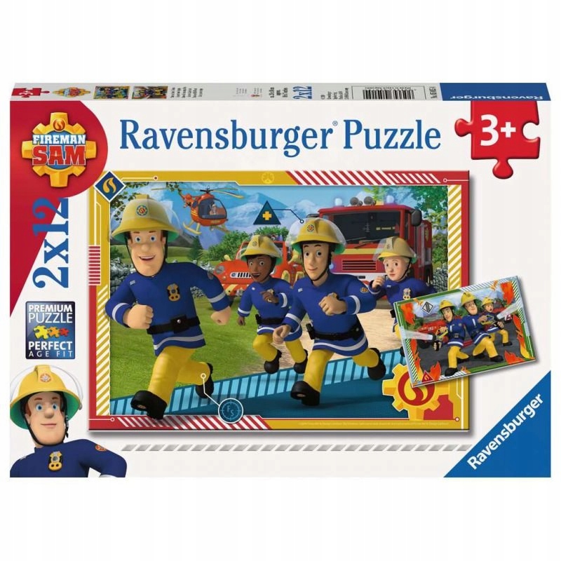 

Ravensburger: Puzzle 2w1 Strażak Sam i jego druż
