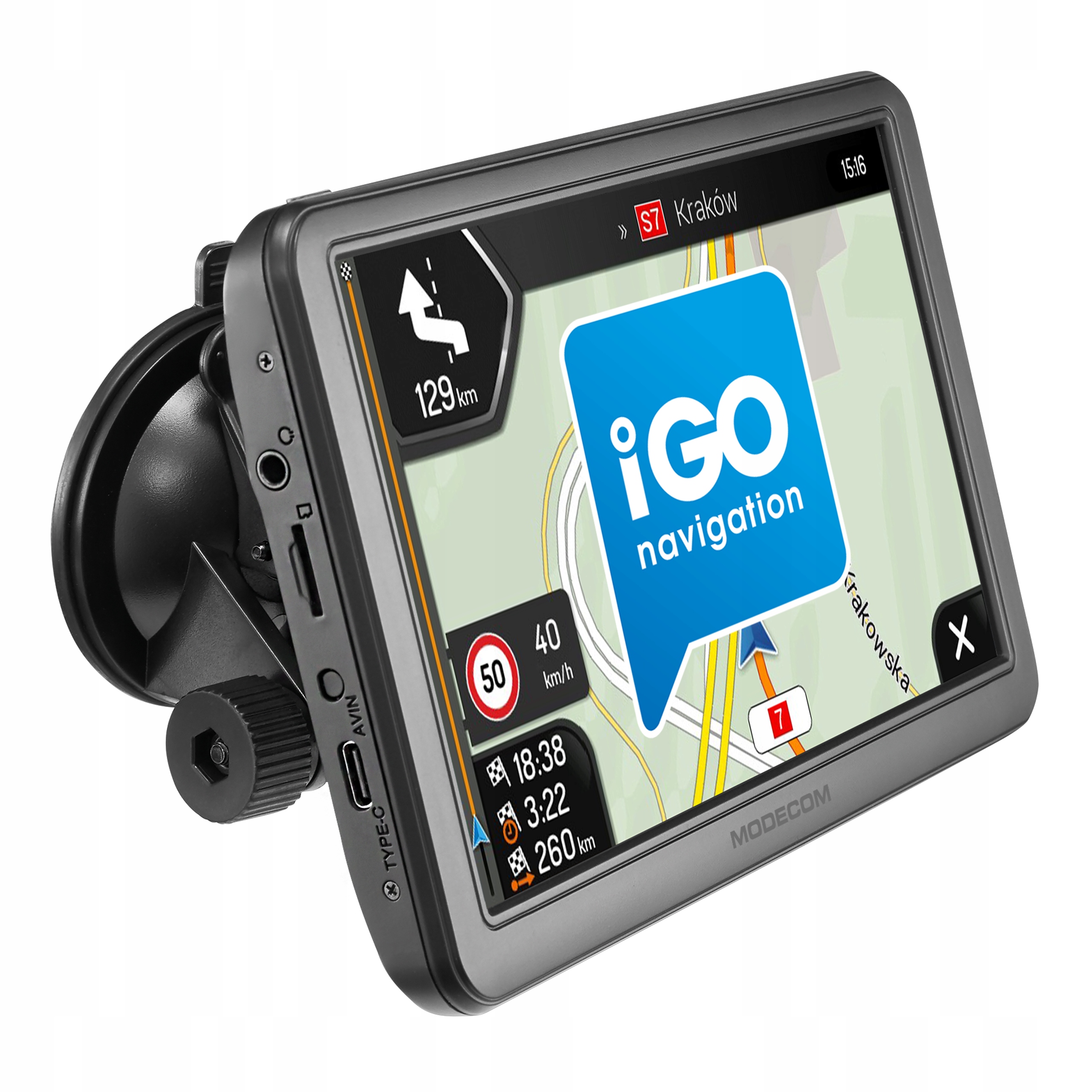 Nawigacja samochodowa Modecom FreeWAY CX 7.0 iGO Navigation Truck (eu 1Y)
