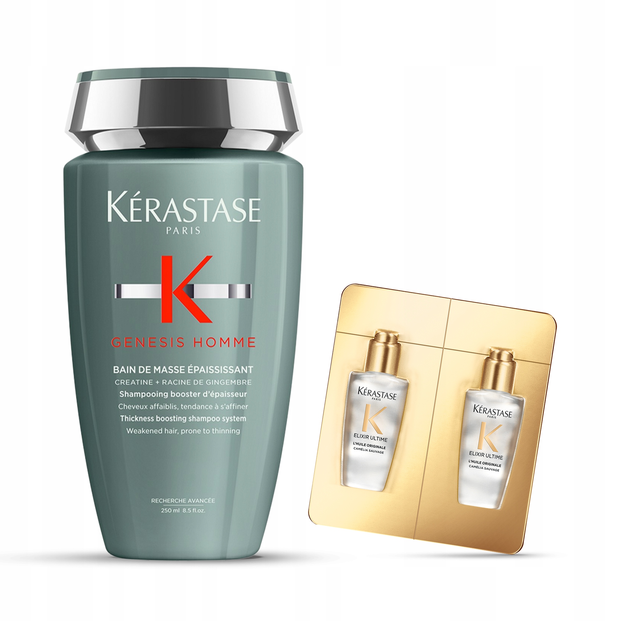 Kérastase Genesis Homme Szampon Zwiększający Grubość Włosów 250ml
