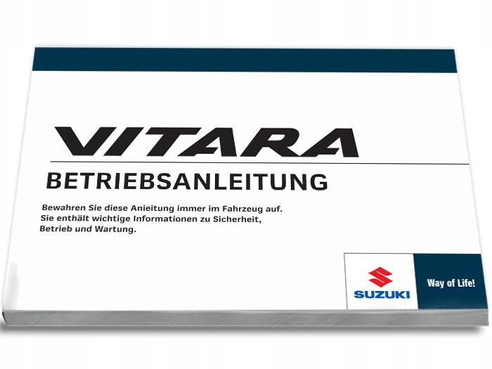 Suzuki Vitara 2018 - 2023 + Radio Instrukcja Obsługi